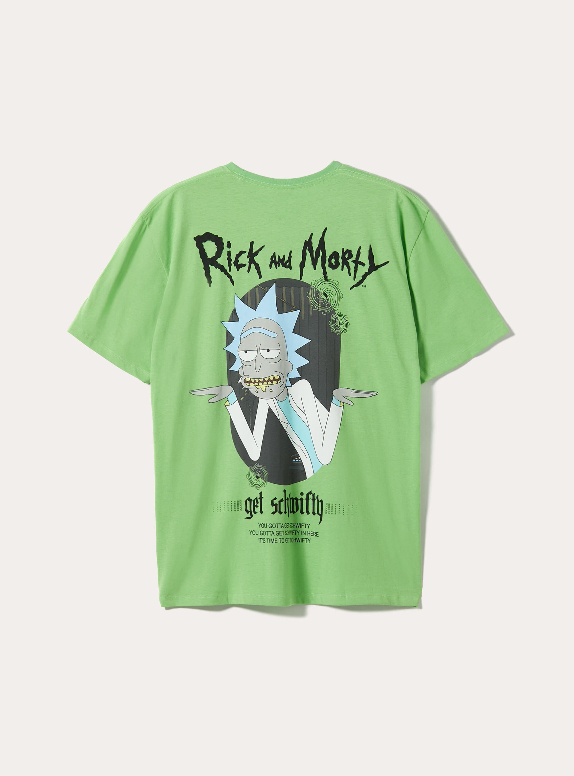 Rick and Morty / Alcott T-shirt, GN3 GREEN LIGHT