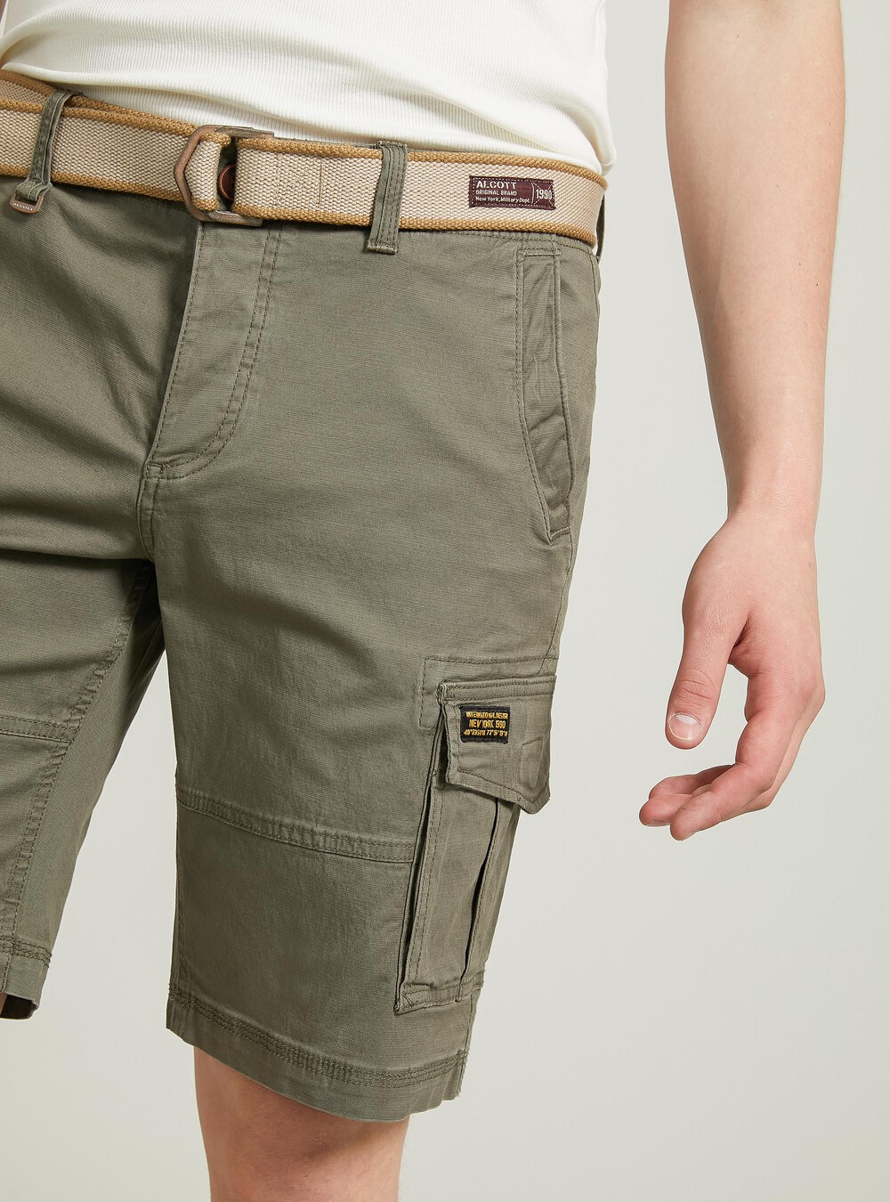 Alcott Pantaloni Cargo Maschio Pantaloncini Uomo Tasche Laterali