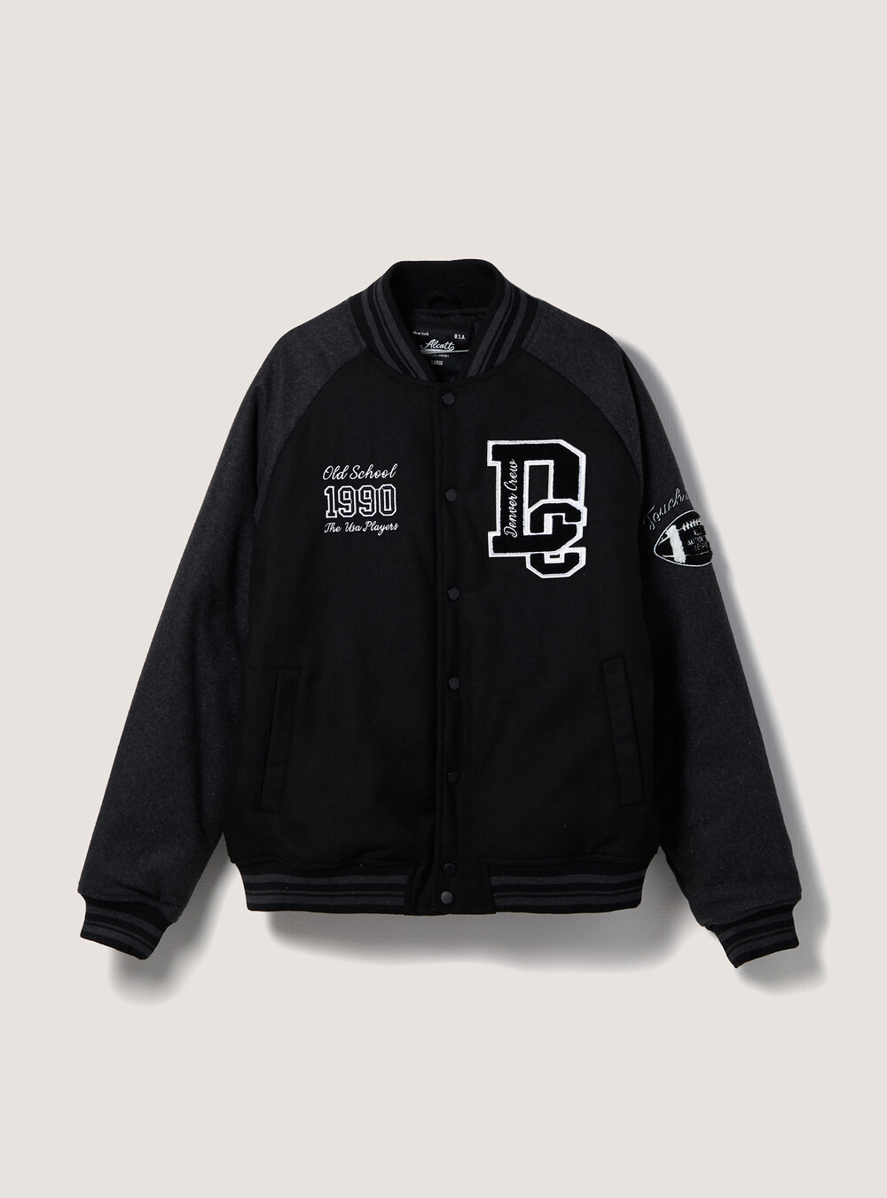 Giubbotto Bomber Giubbotto Americano Bomber College Con
