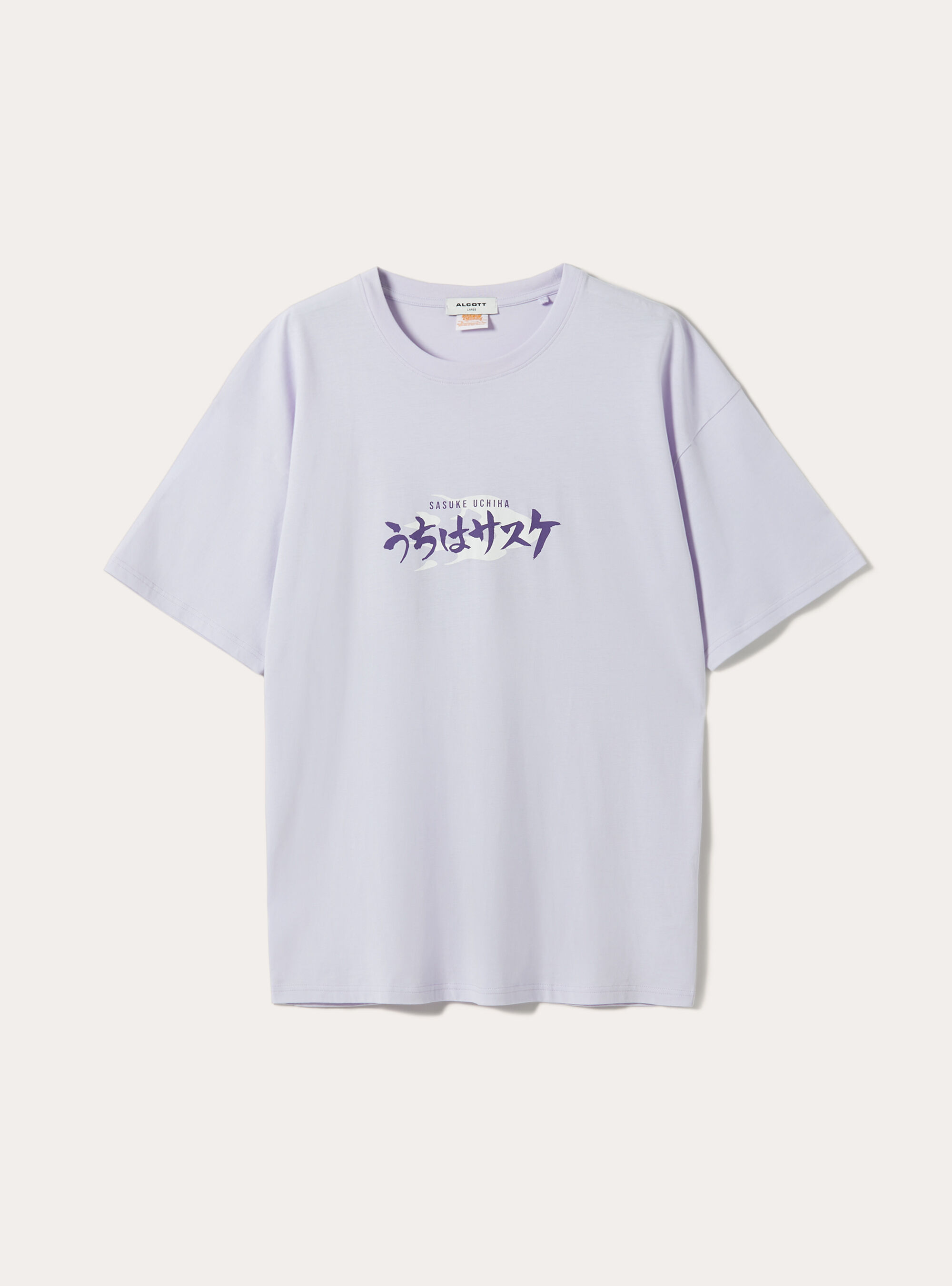 Naruto / Alcott-T-Shirt in &Uuml;bergr&ouml;&szlig;e, LC3 LILLAC LIGHT