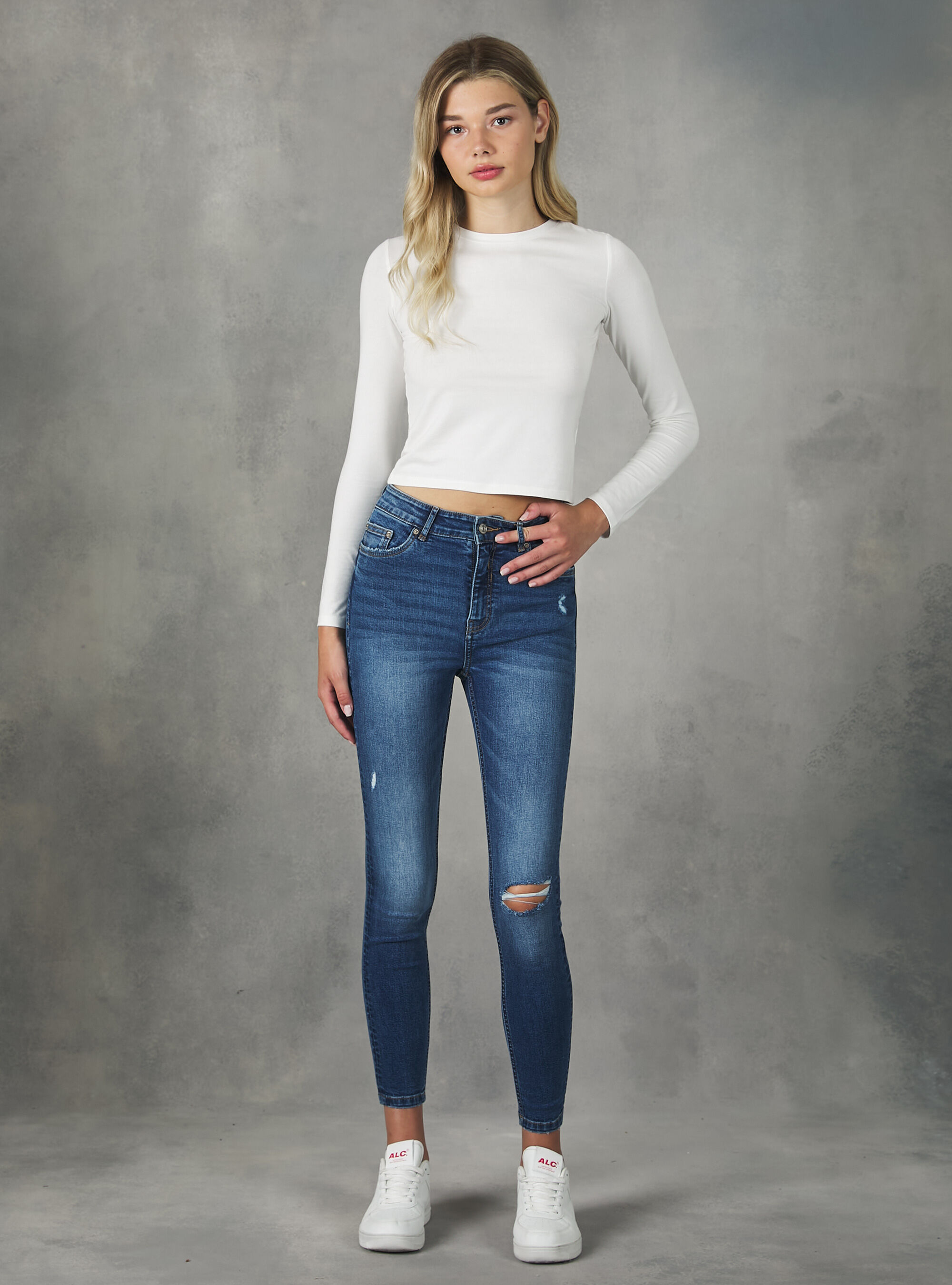 Jeans vita super alta deals