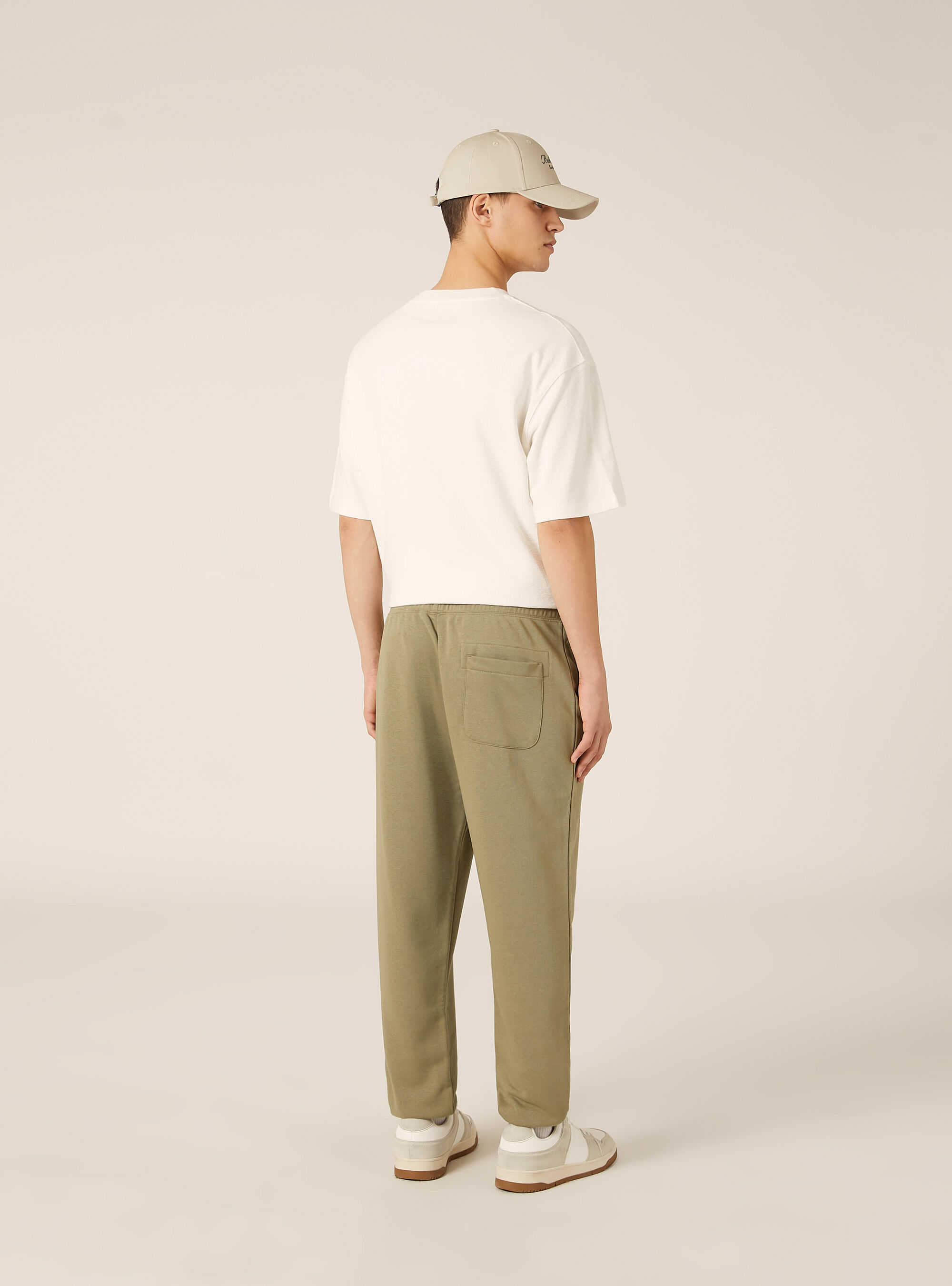Pantaloni jogger in felpa, KY2 KAKY MEDIUM