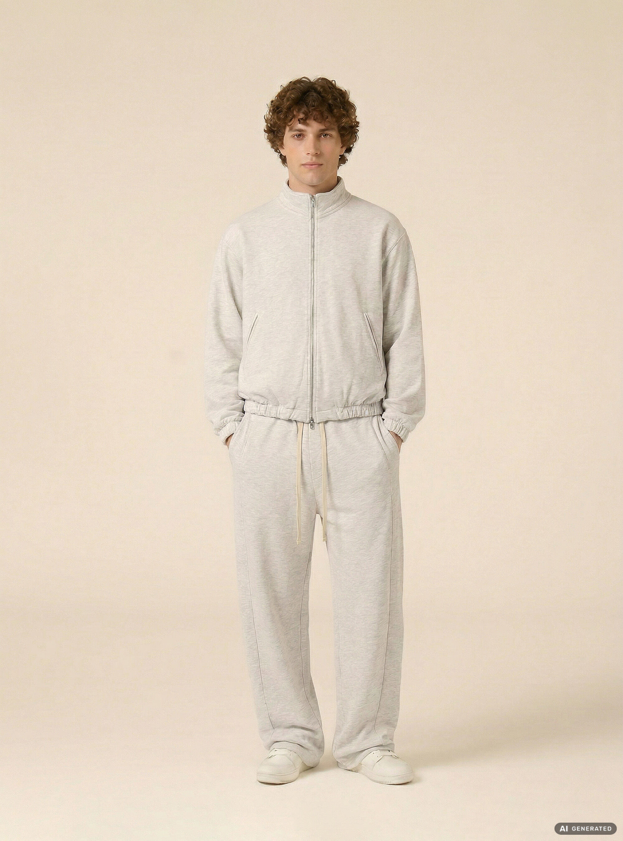 Jogger in felpa baloon fit