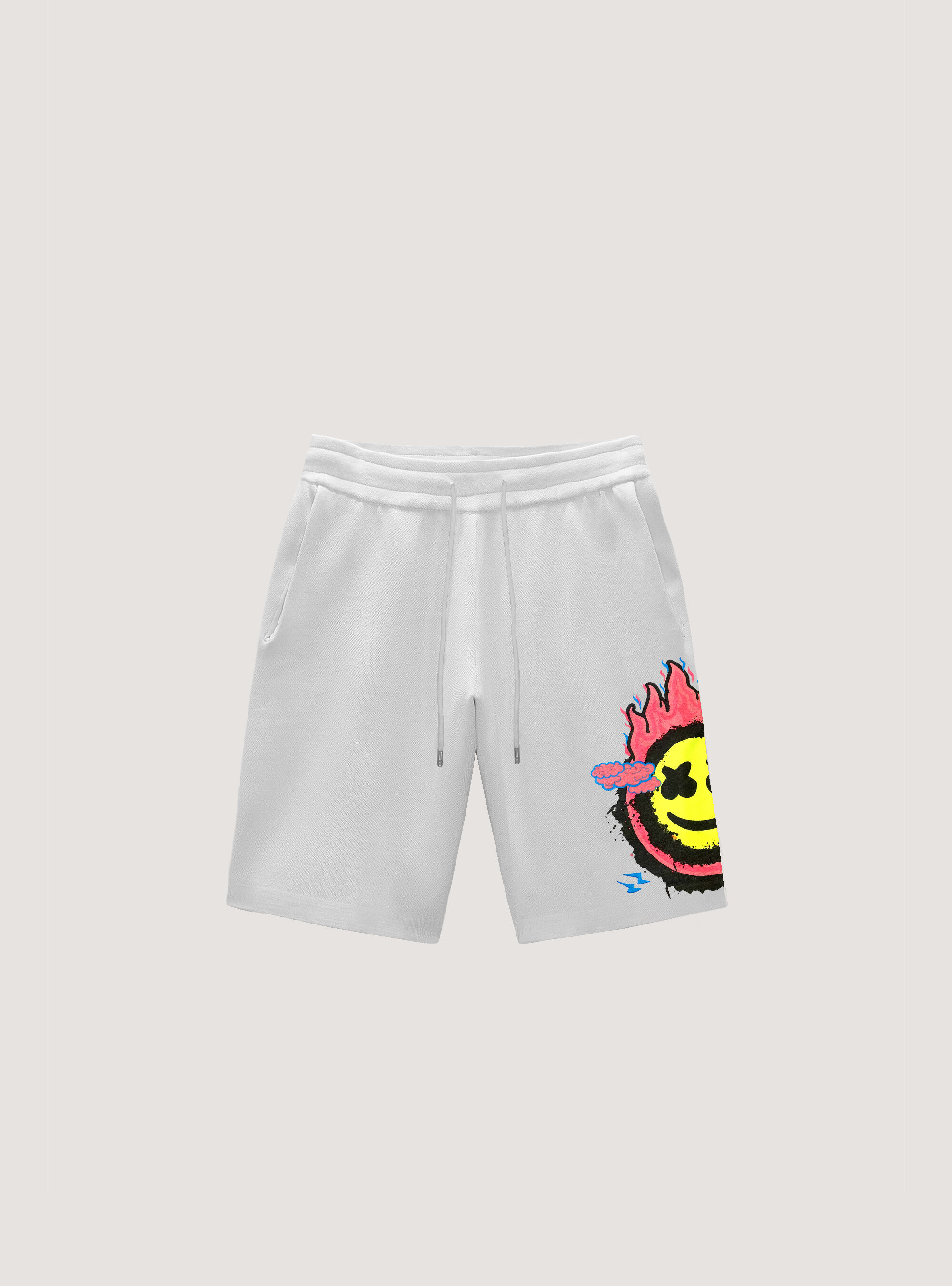 Bermuda shorts with ''Smile Collection'' print | Alcott | Shorts Uomo