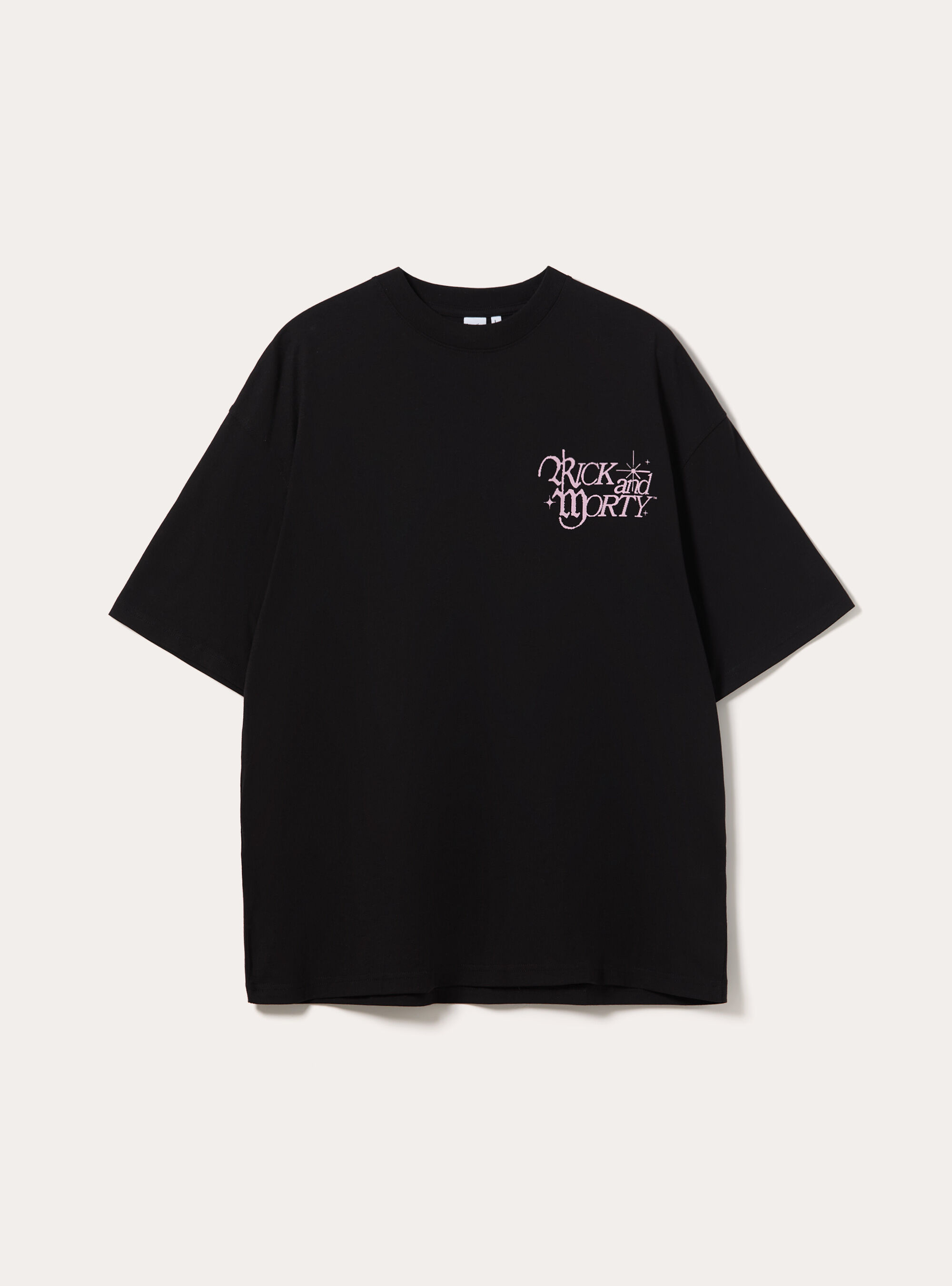 Camiseta con Estampado Rick y Morty, BK1 BLACK