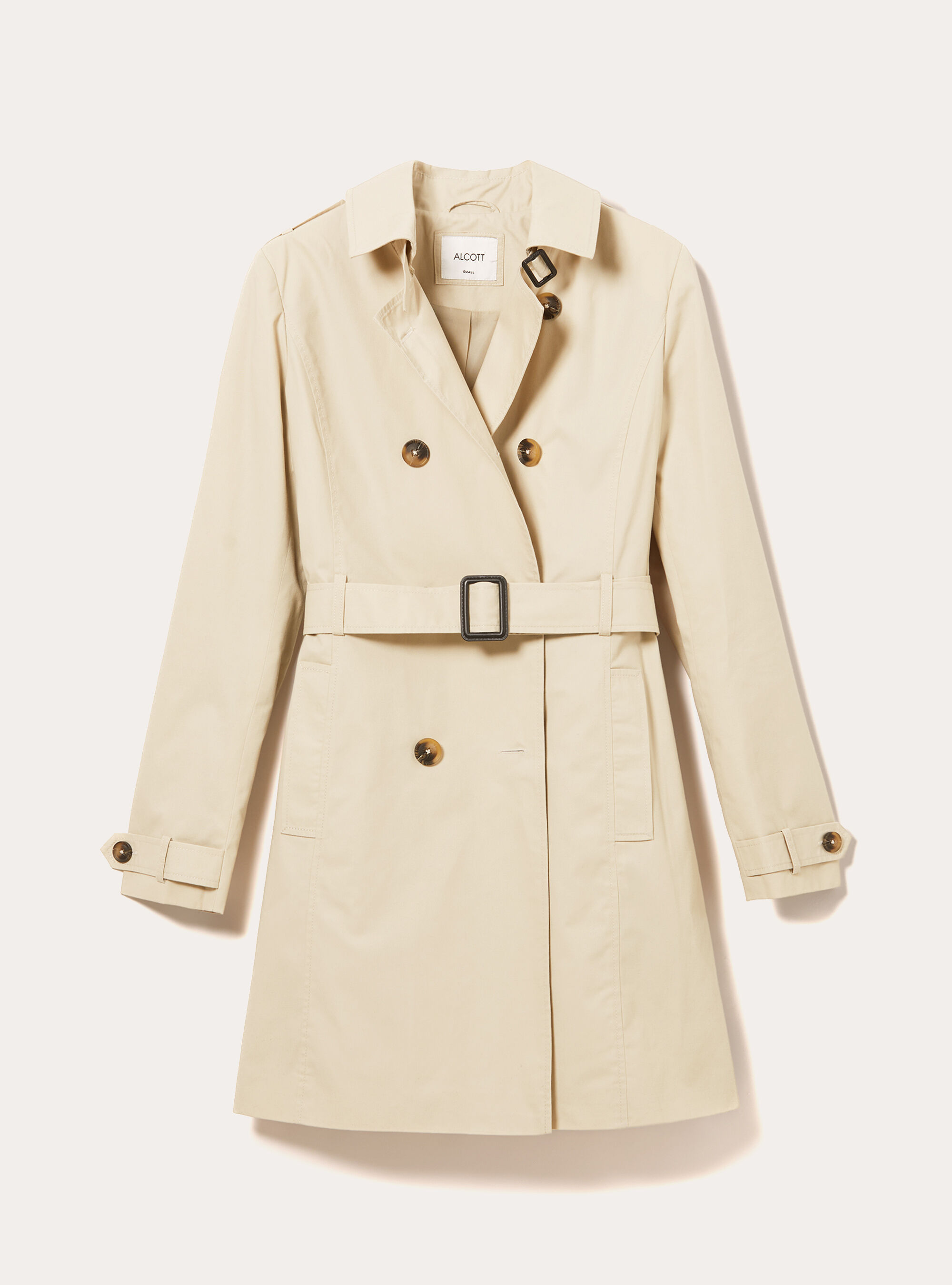 Trench con cintura, BG2 BEIGE MEDIUM