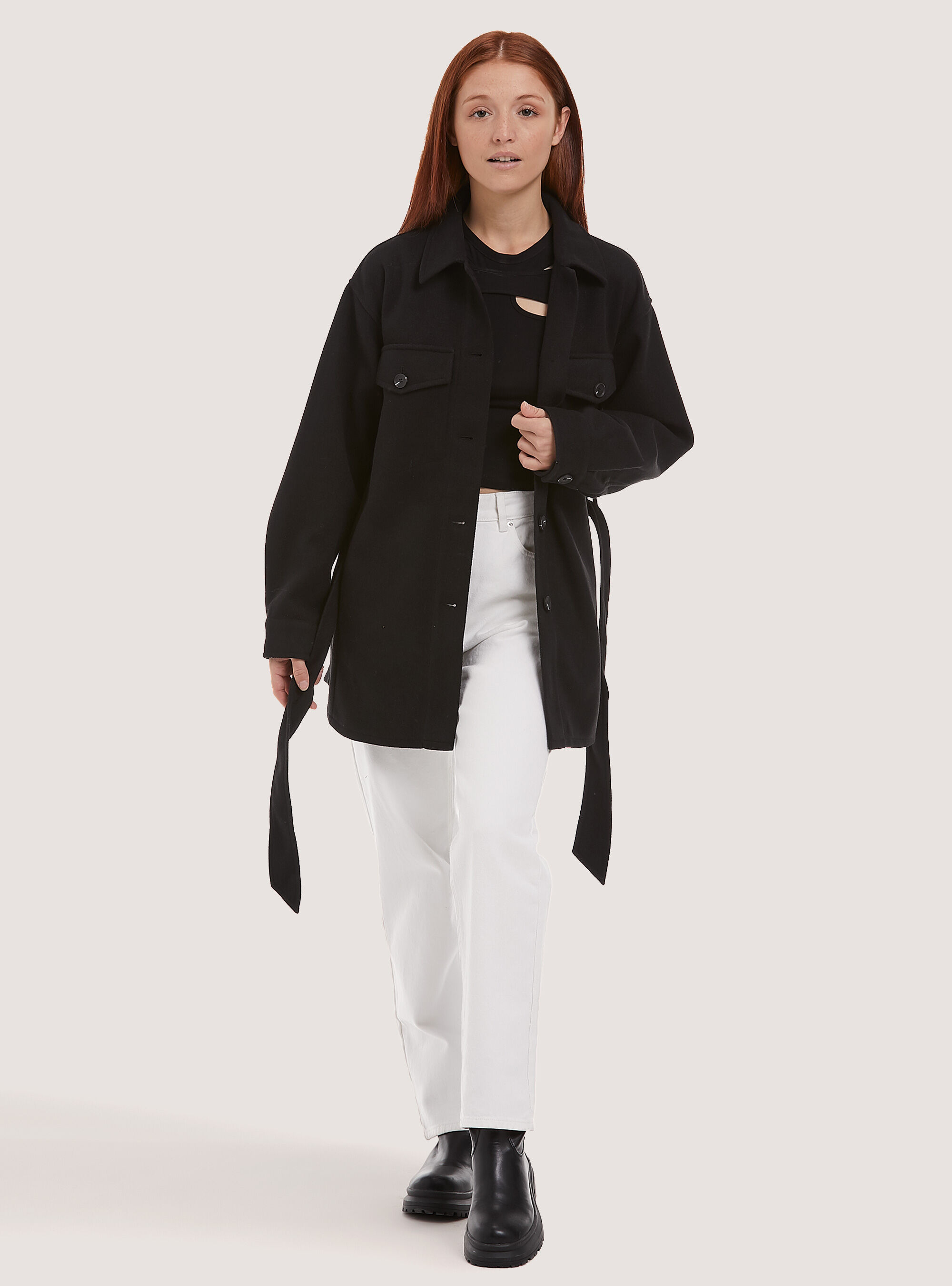 Veste chemise oversize outlet