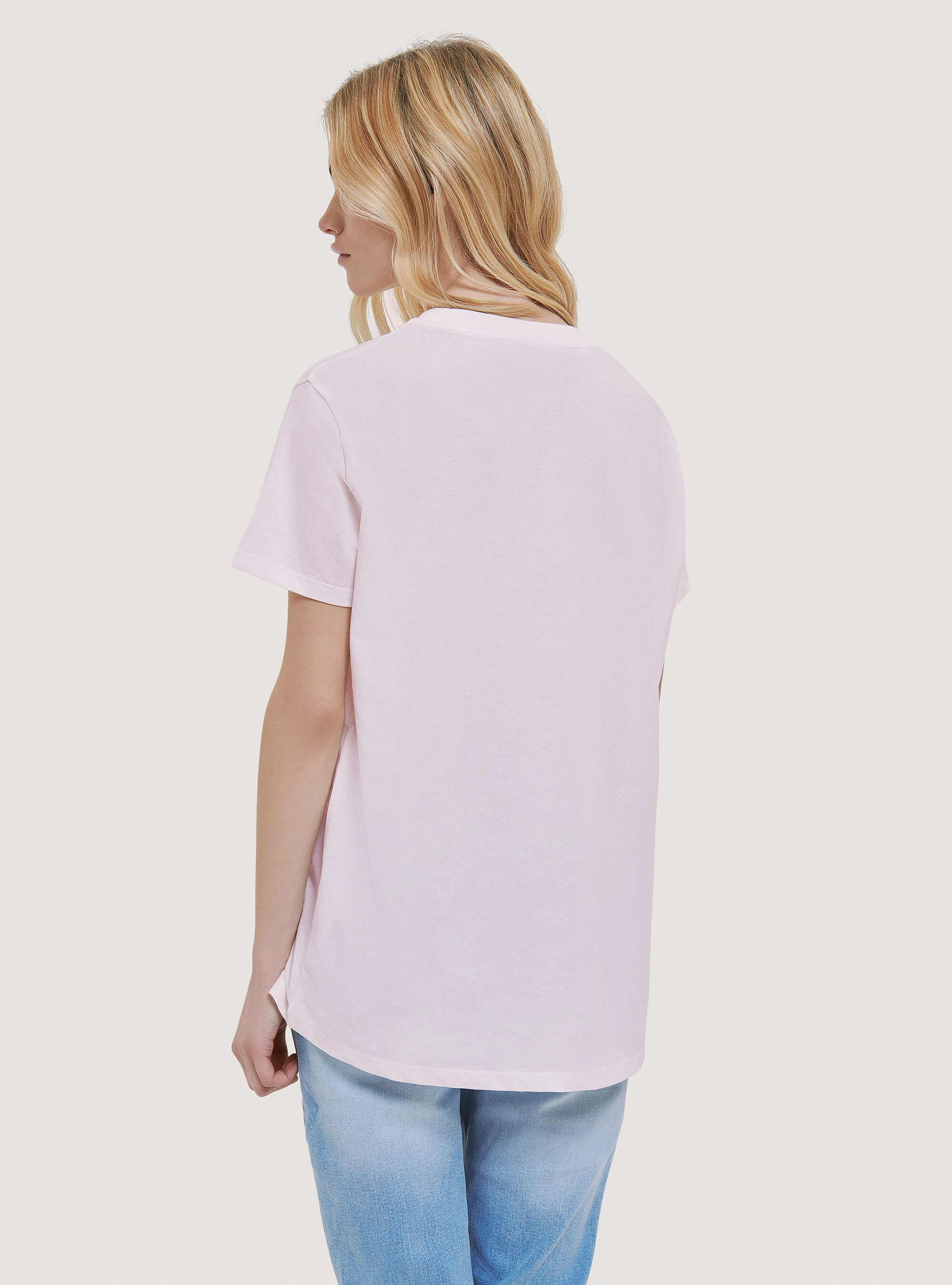 T-shirt with Japanese print, WH2 WHITE