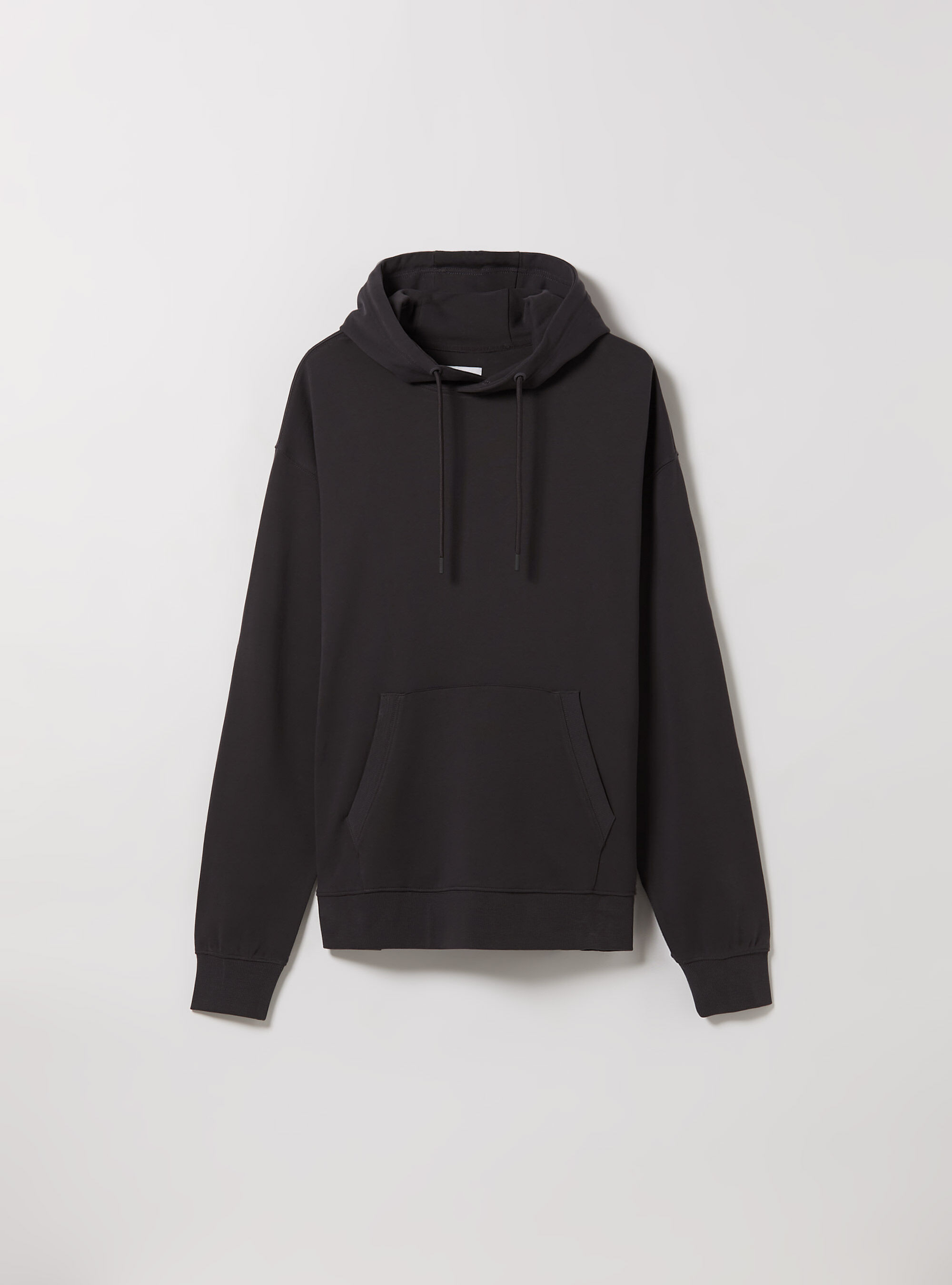 Sweatshirt with hood and pouch pocket, GY1 GREY DARK