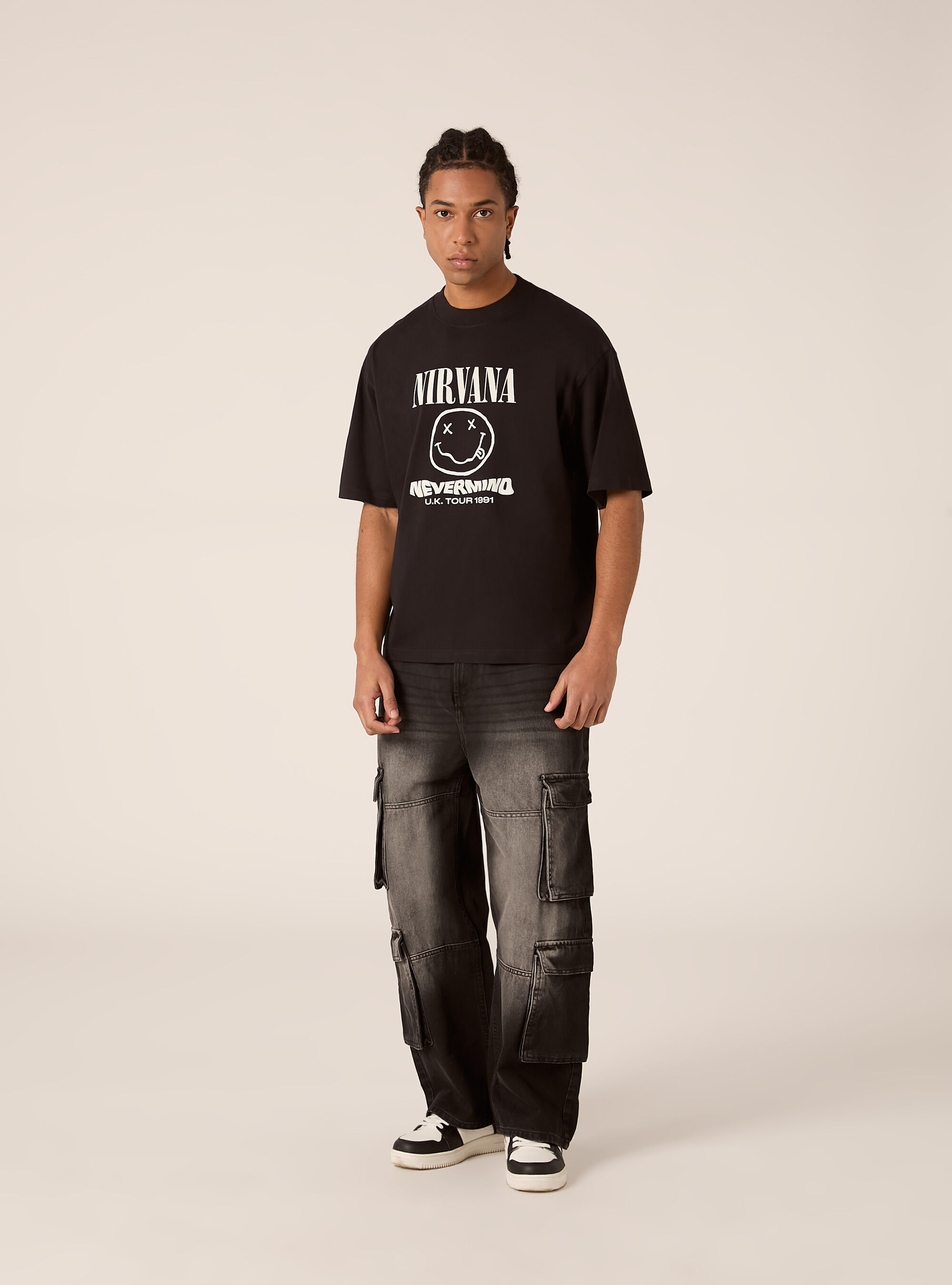 Nirvana boxy fit T-shirt / Alcott