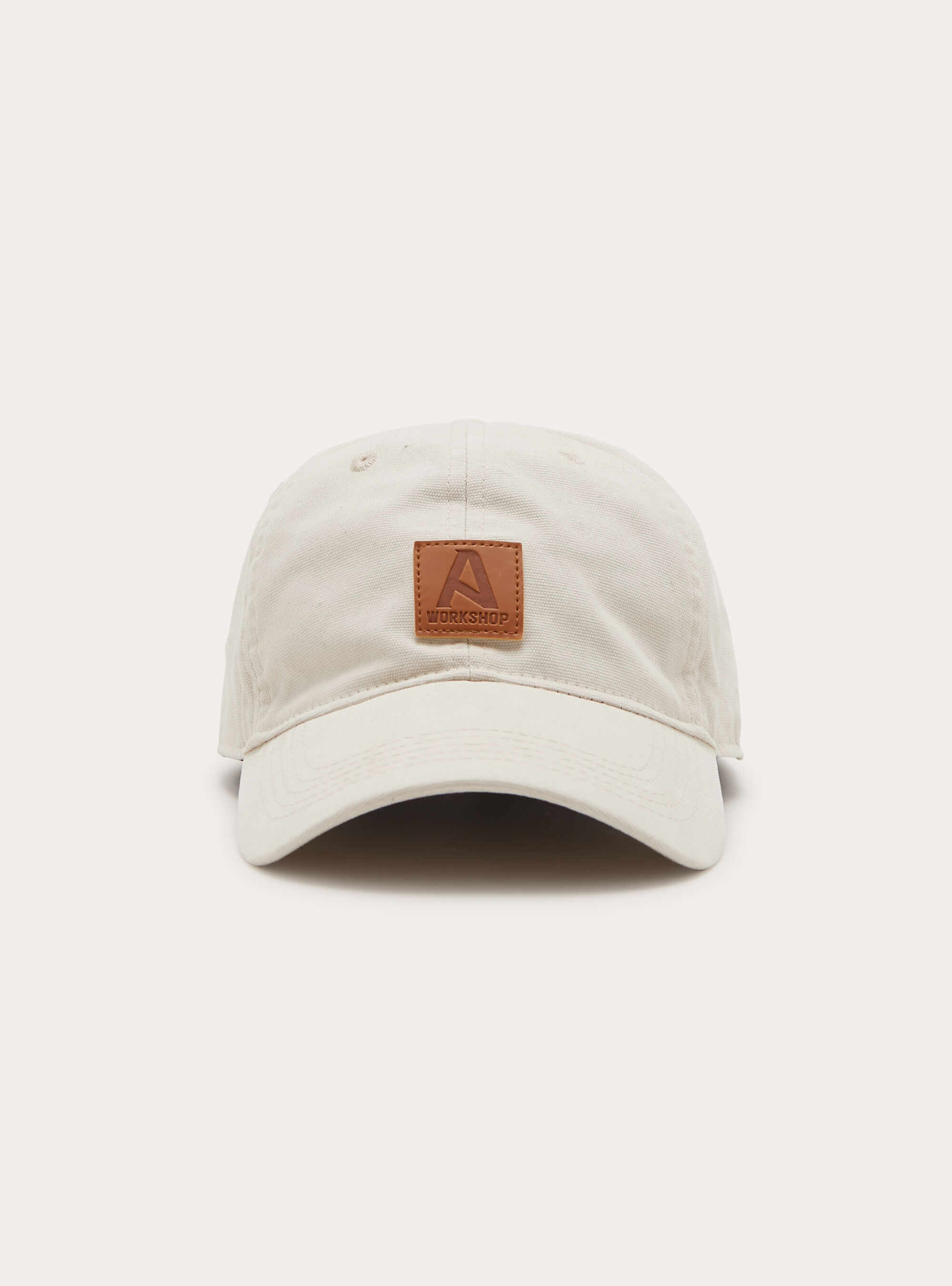 Cappello da baseball con patch effetto pelle