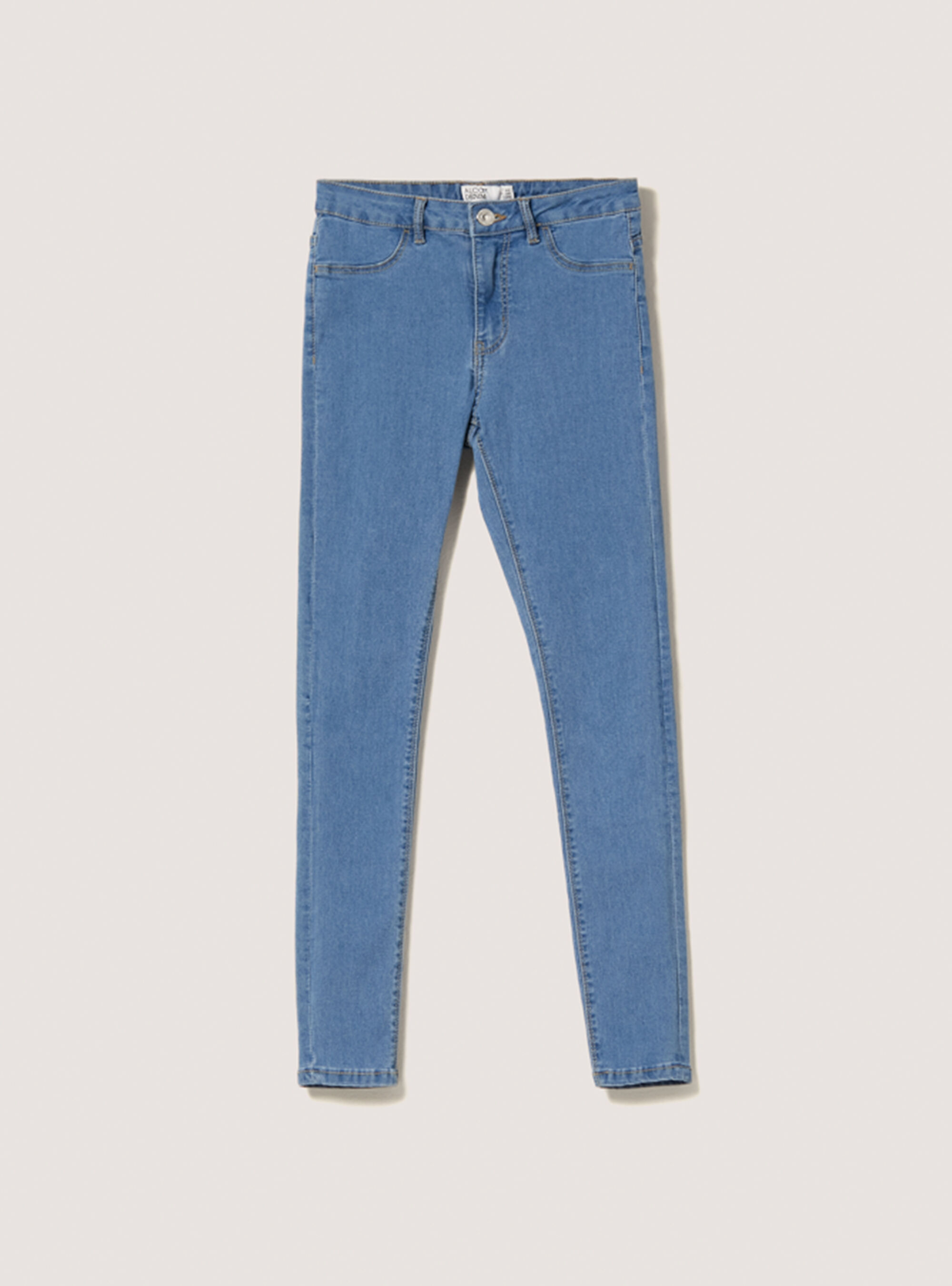 Denim skinny jeans, D006 AZURE