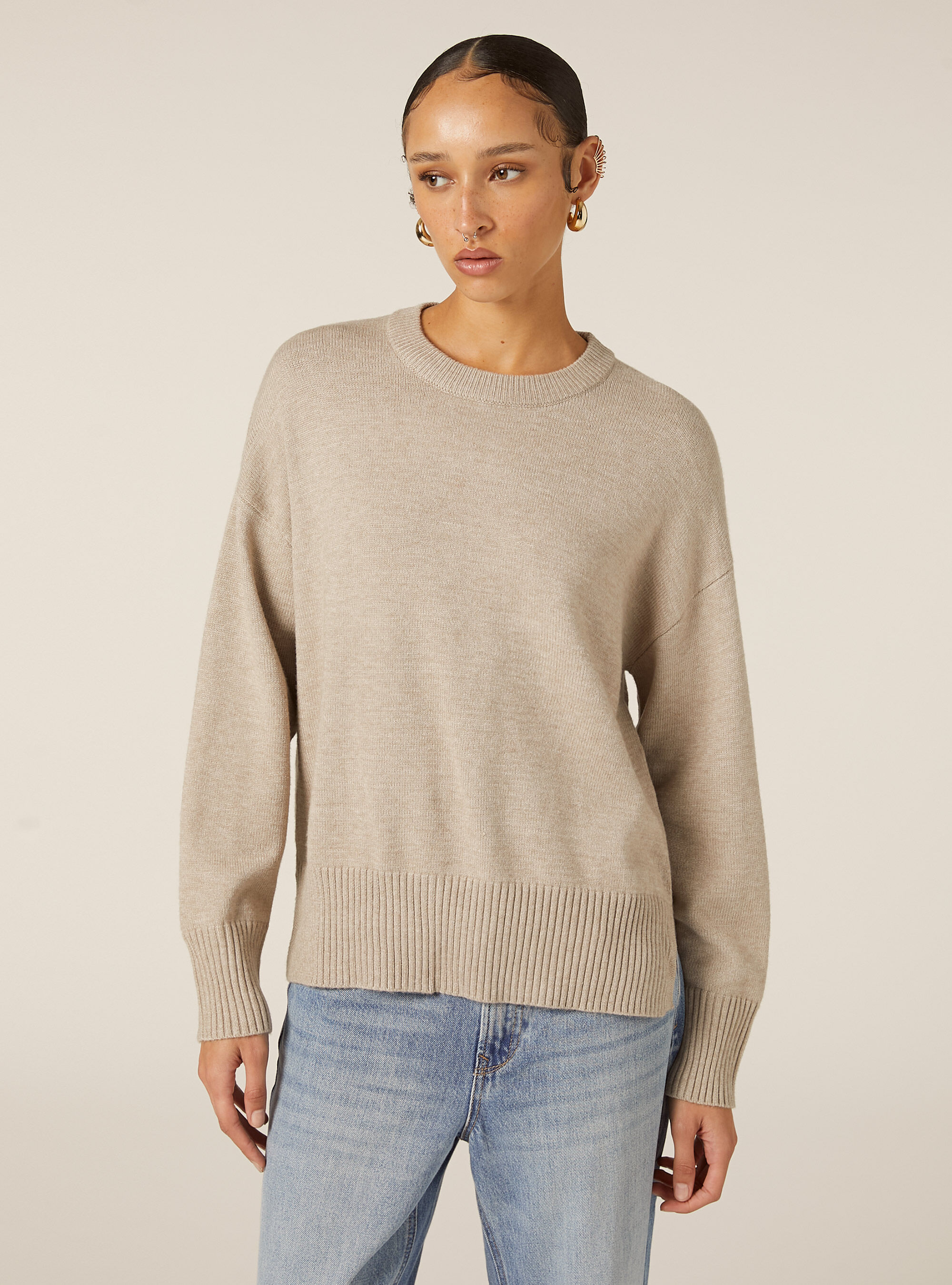 Pullover girocollo basic