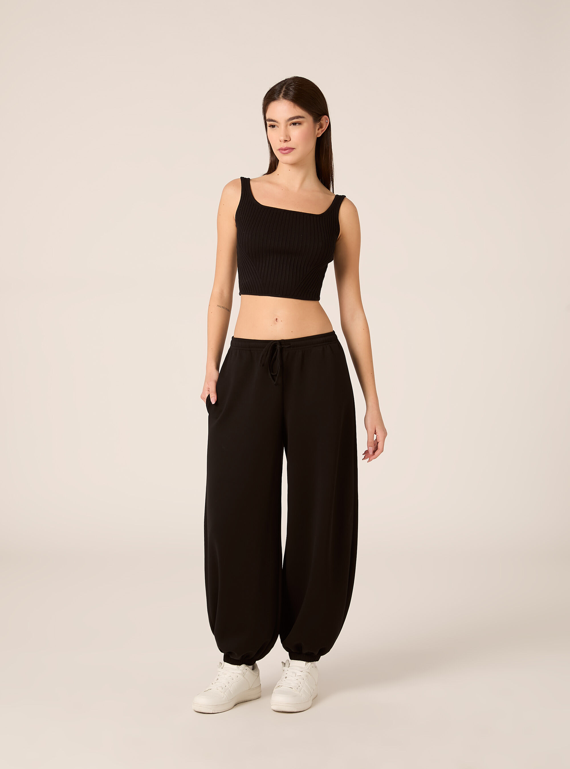 Jogger baloon modal, NERO