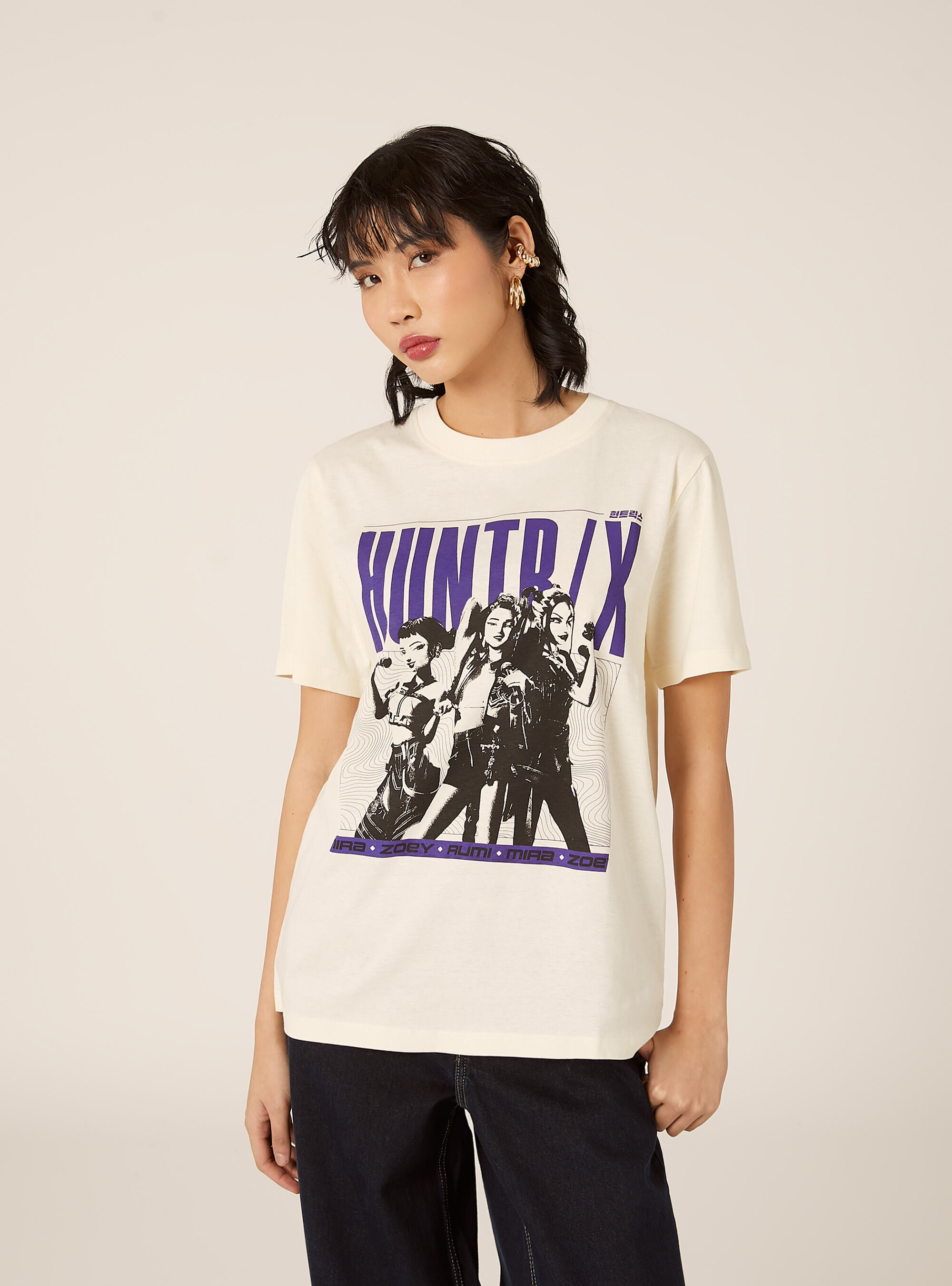 T-shirt regular kpop