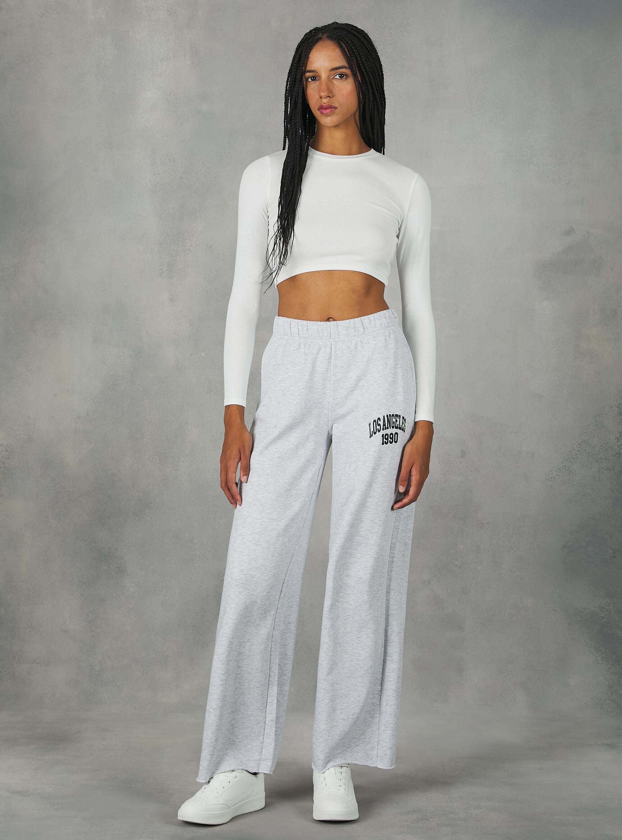 Wide sale leg jogger