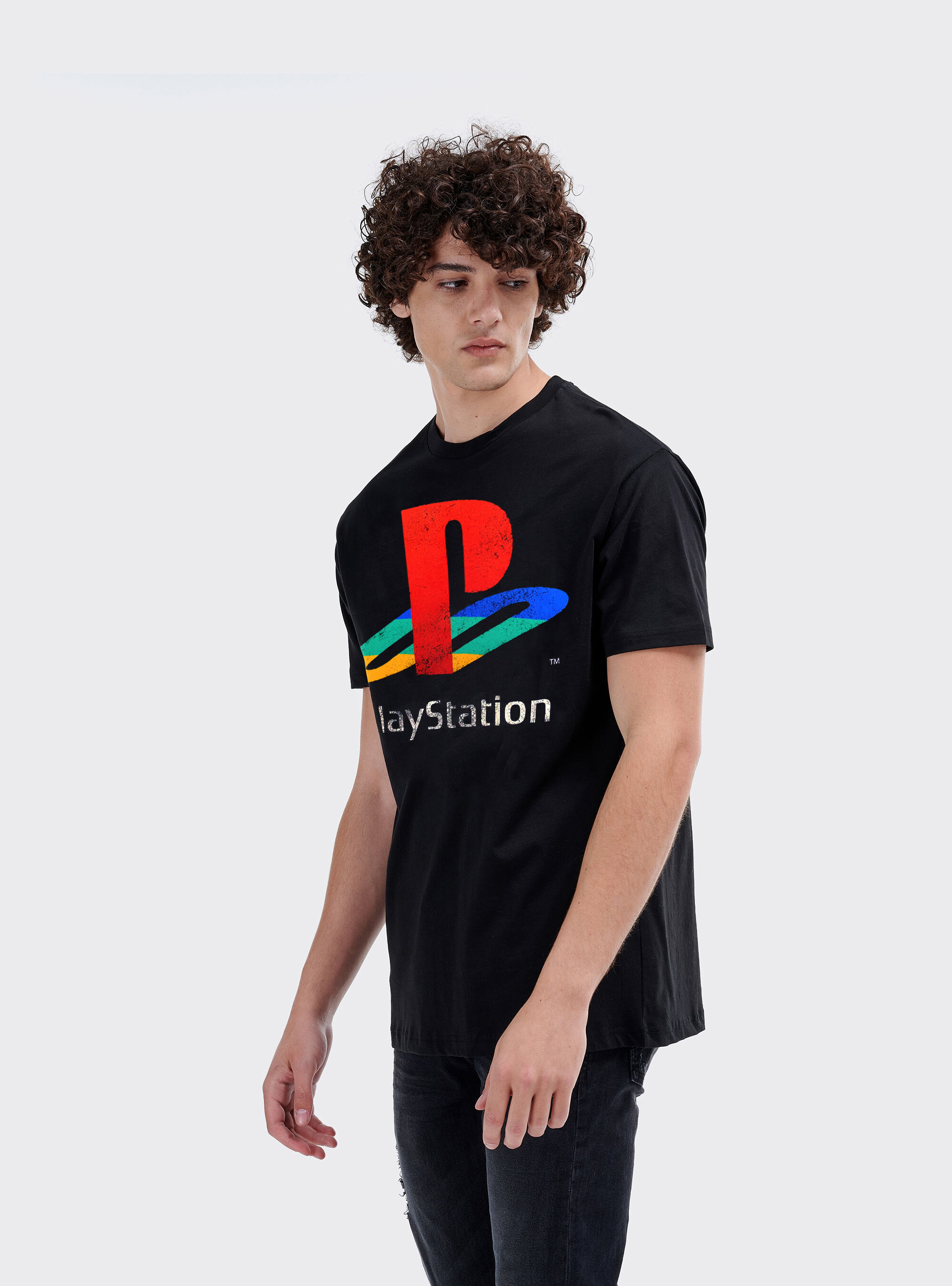 Maglietta Play station x Alcott, NERO