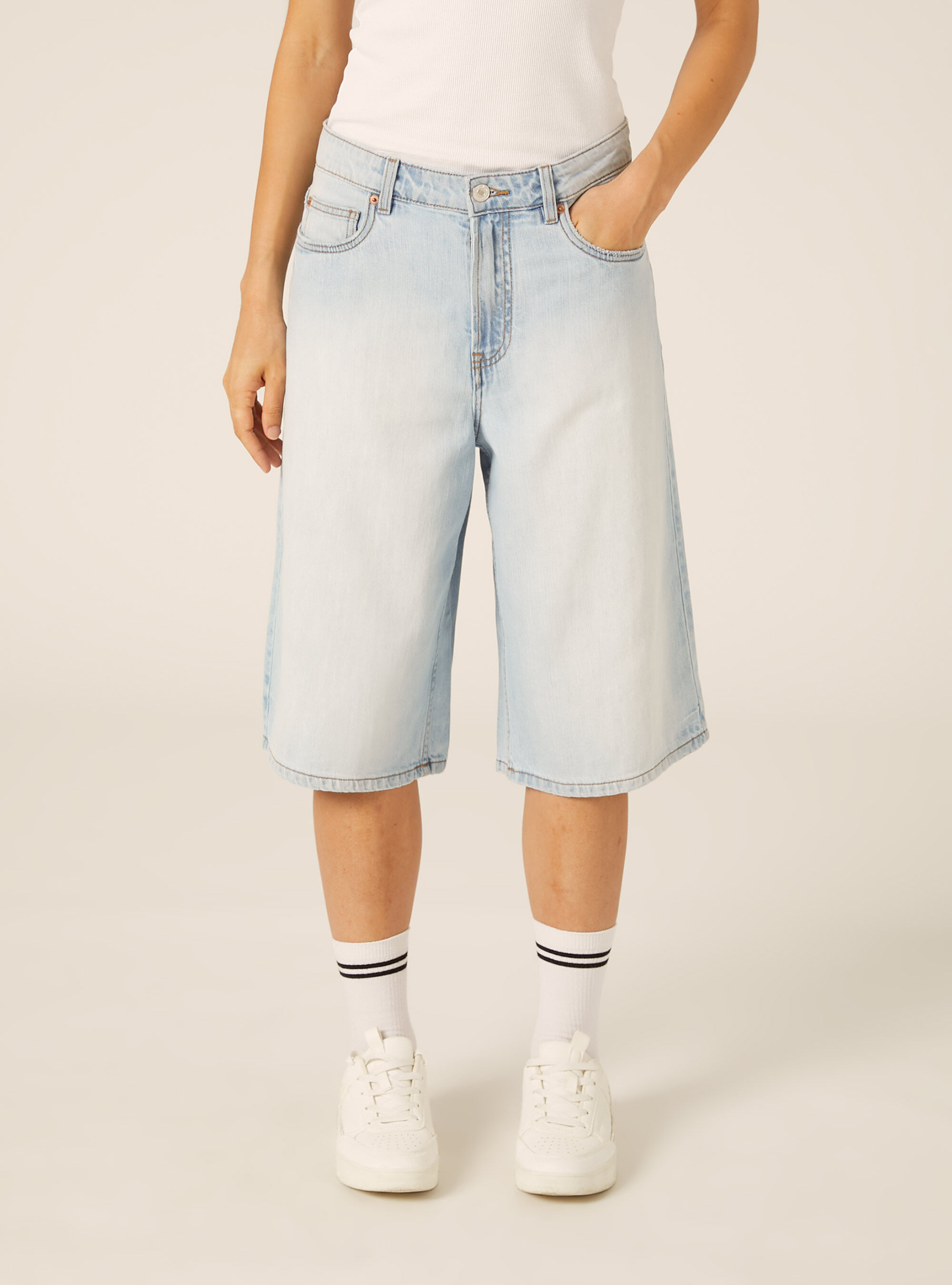 Baggy Denim Jorts