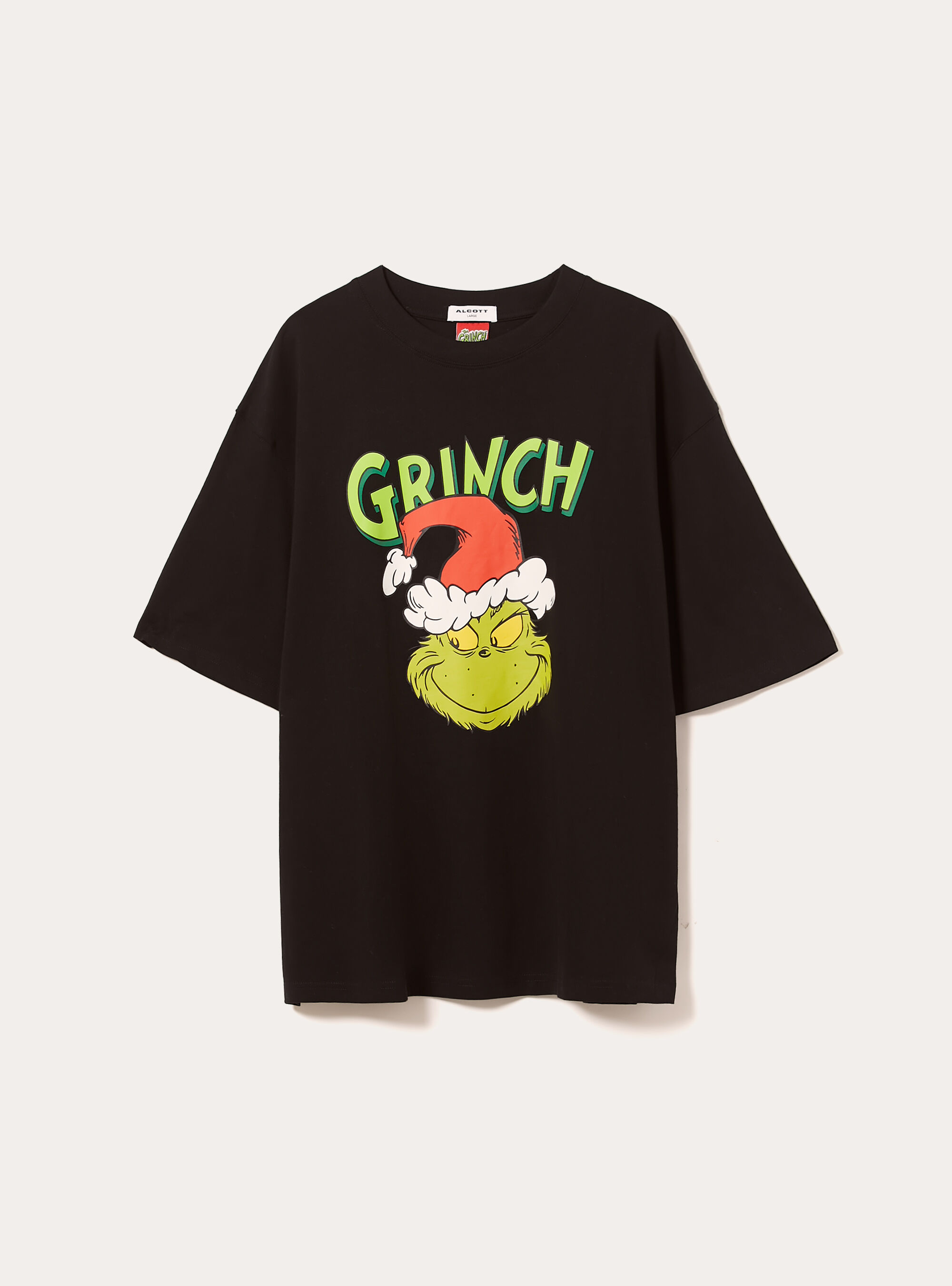 T-shirt con stampa grinch boxy fit, BK1 BLACK