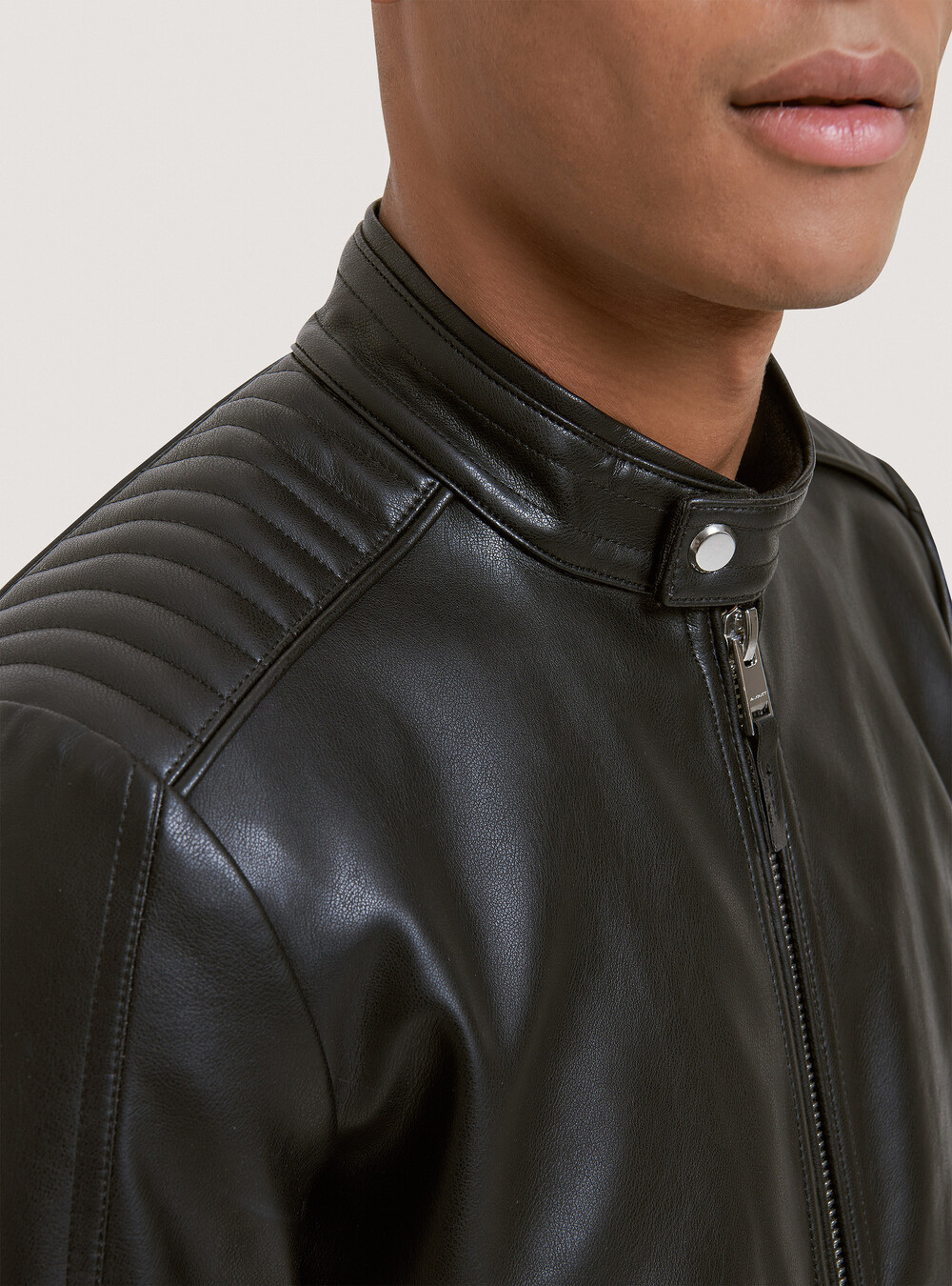 Giacca Moto In Pelle Ixs Classic LD NICK Nero Vendita Online - Foto 13