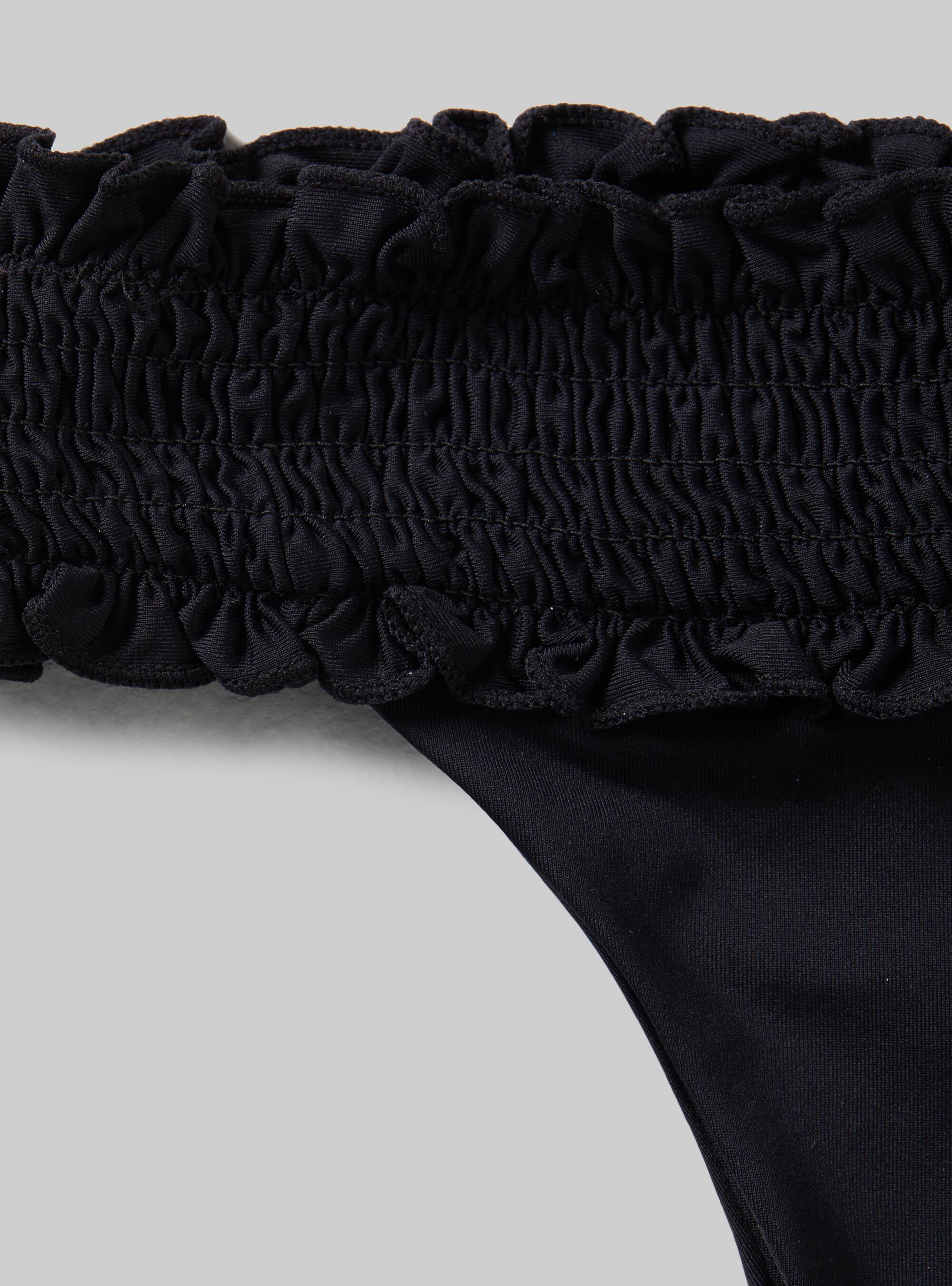 Slip bikini con texture, BK1 BLACK