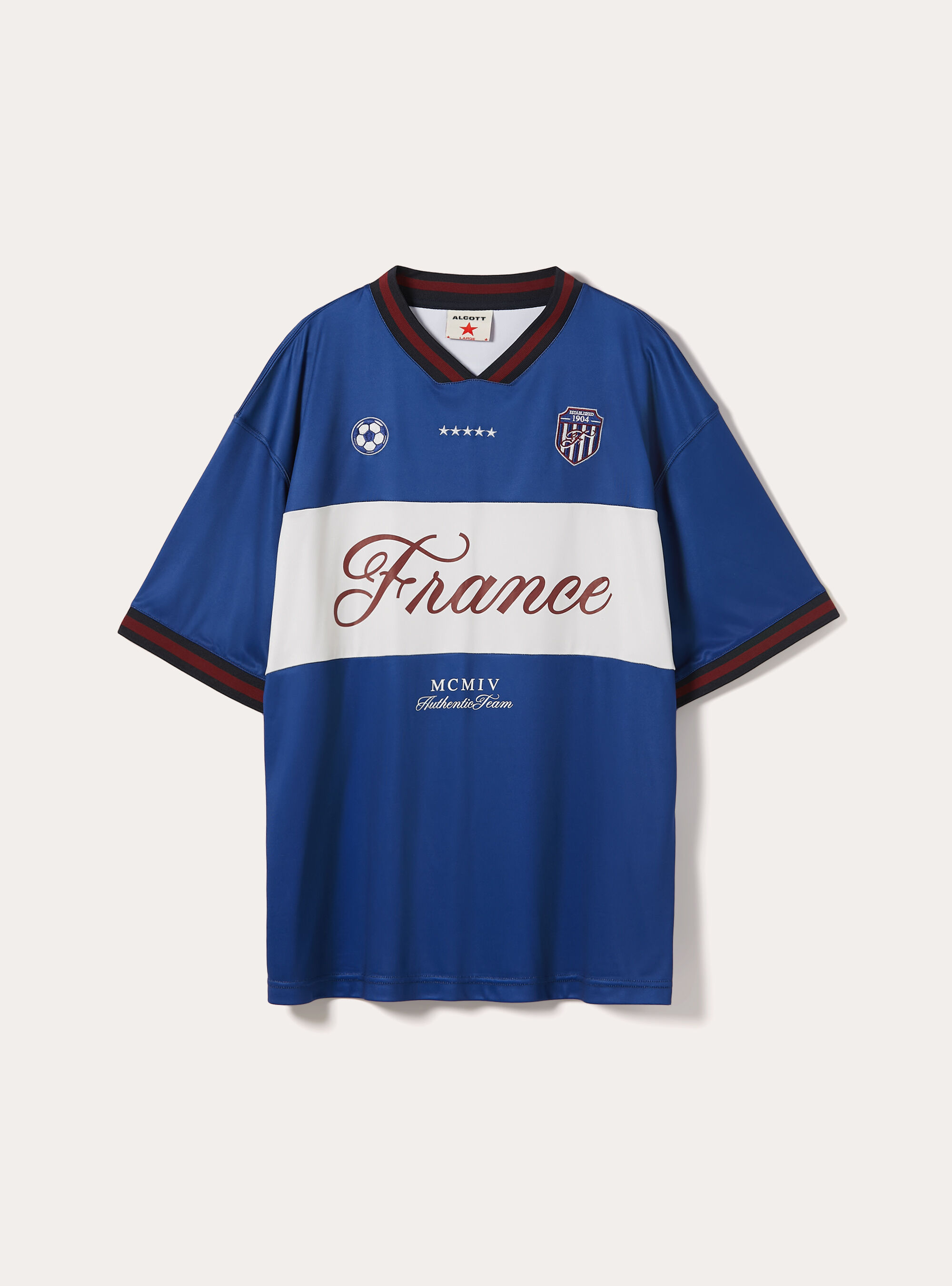 Maillot de Foot Blokecore en Tissu Technique L&eacute;ger, RY2 ROYALE MEDIUM