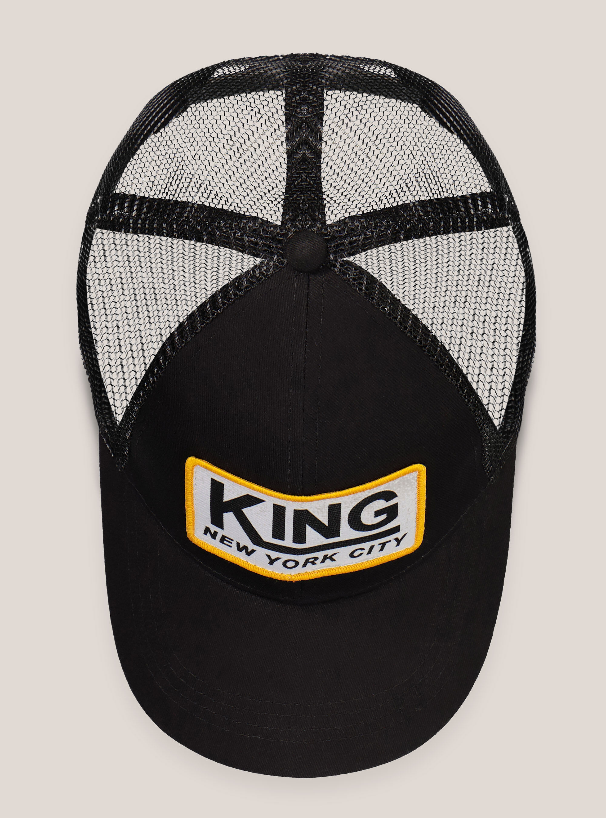 Cappello con visiera e con ricamo, BLACK