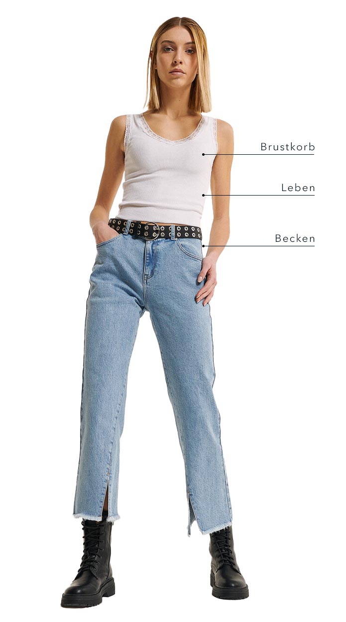 Women's Casual Sizing Chart