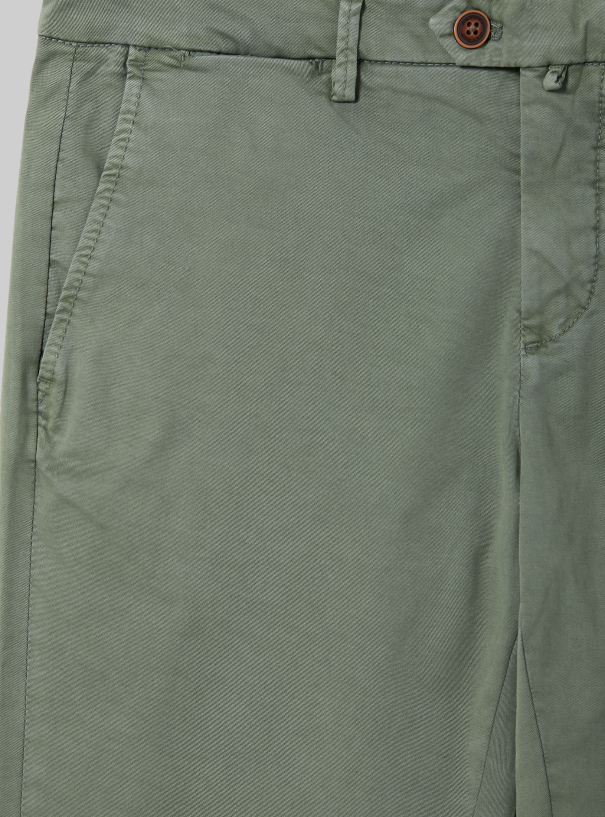 Stretch cotton twill chinos, KY3 KAKY LIGHT