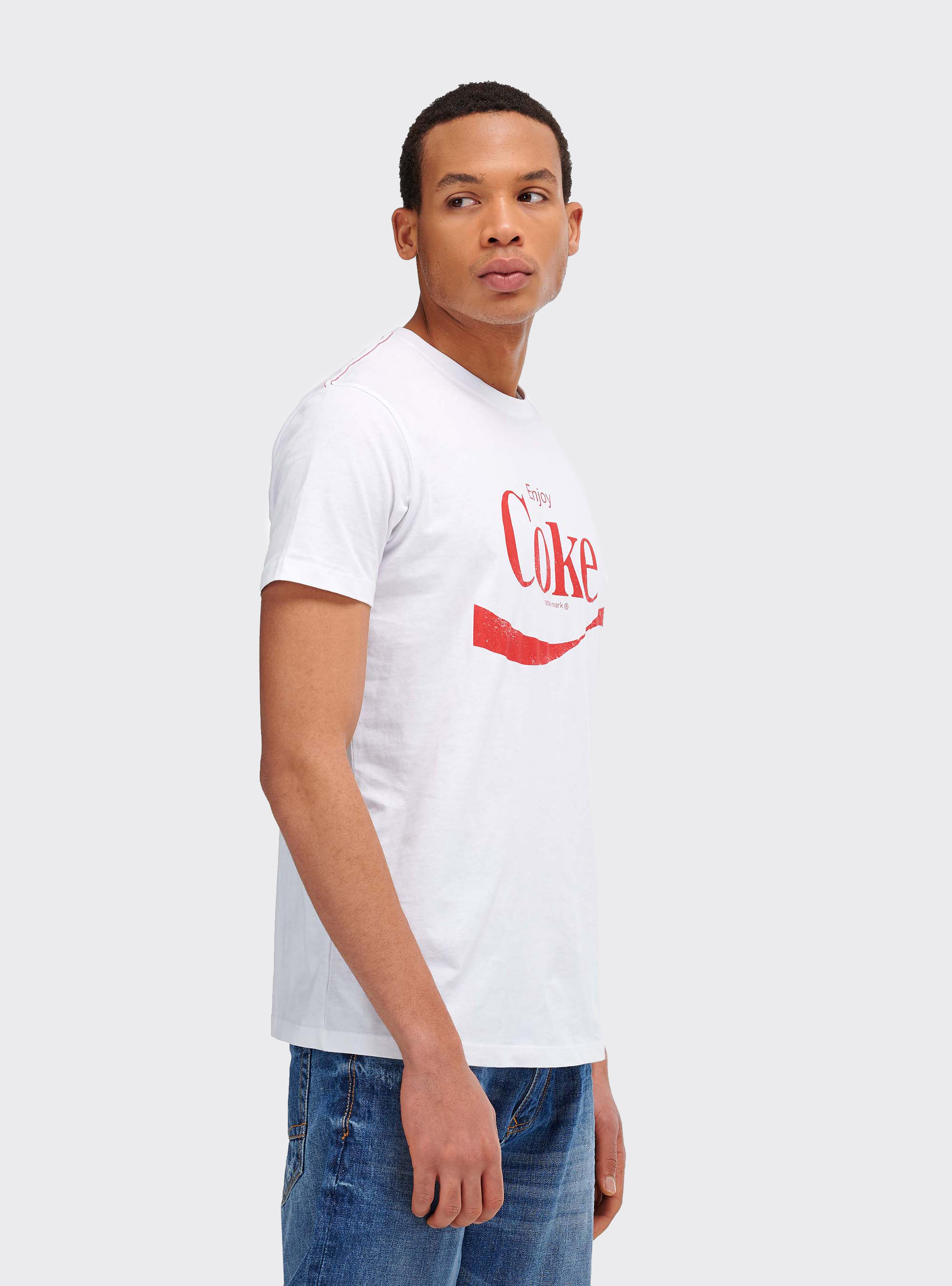 Maglietta Cola Cola x Alcott, BIANCO