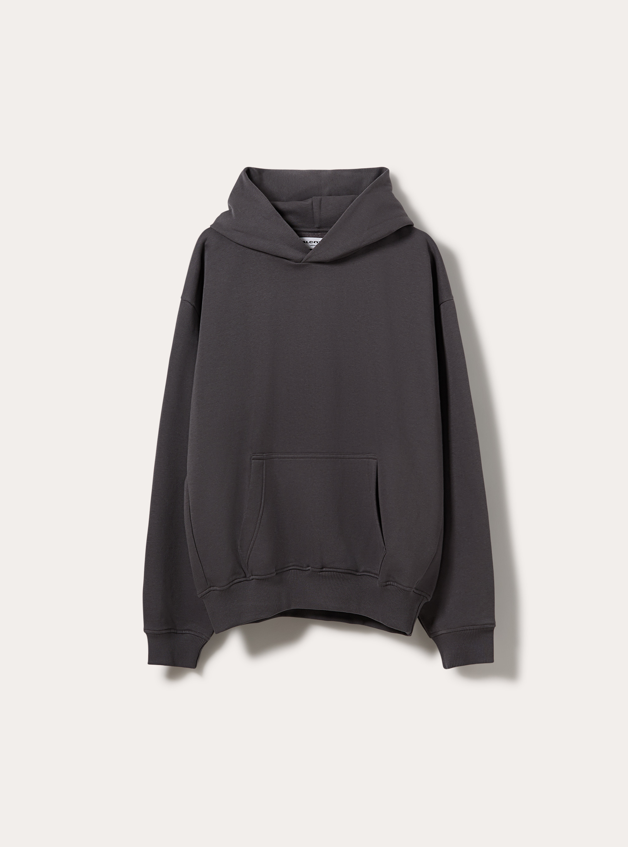 Felpa con cappuccio boxy fit, GY1 GREY DARK