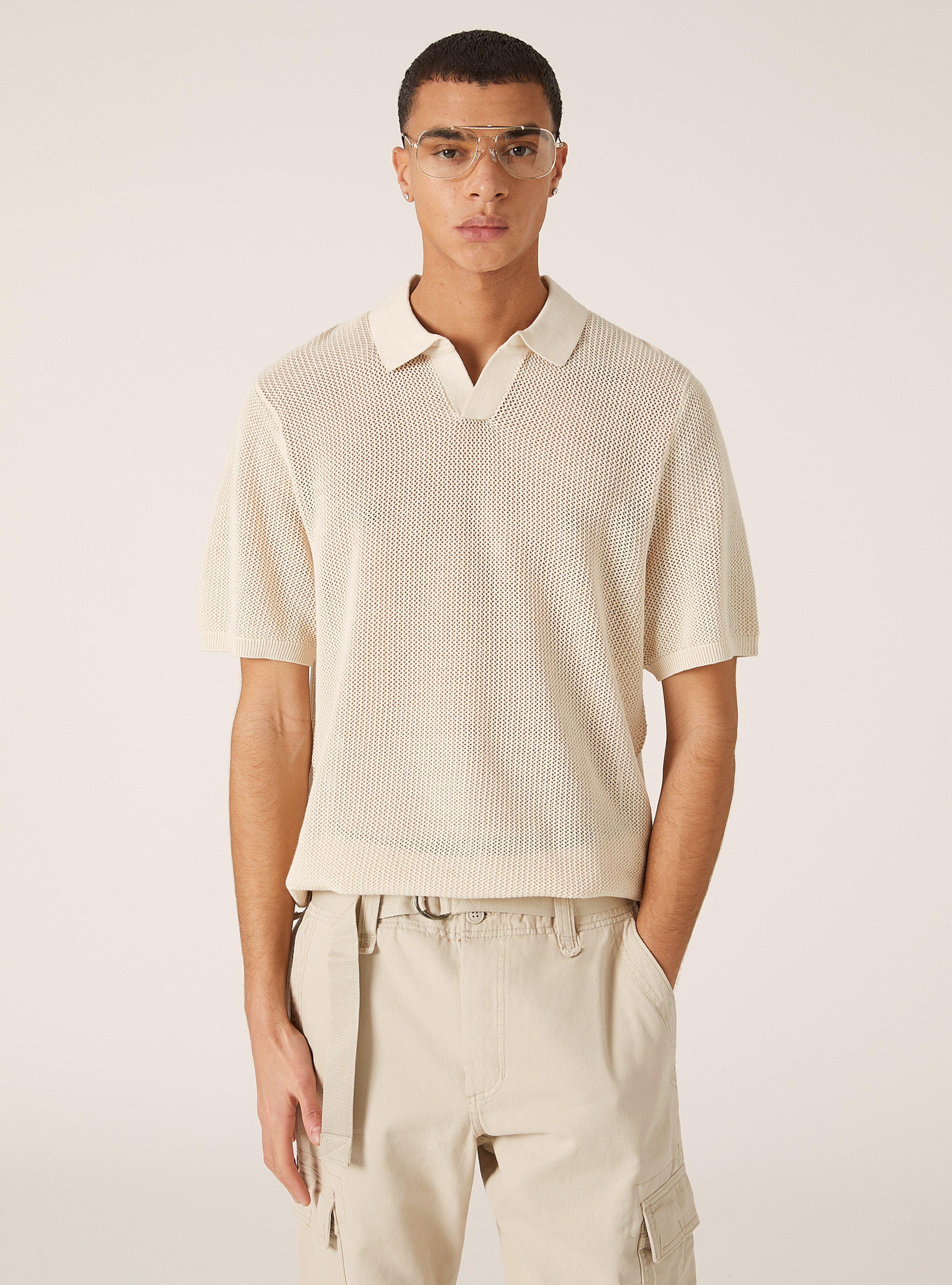 VICTIM『KNIT POLO SHIRT』*オートミール* Buy U.S. Polo Assn. Women Metallic Logo Pique Polo Shirt