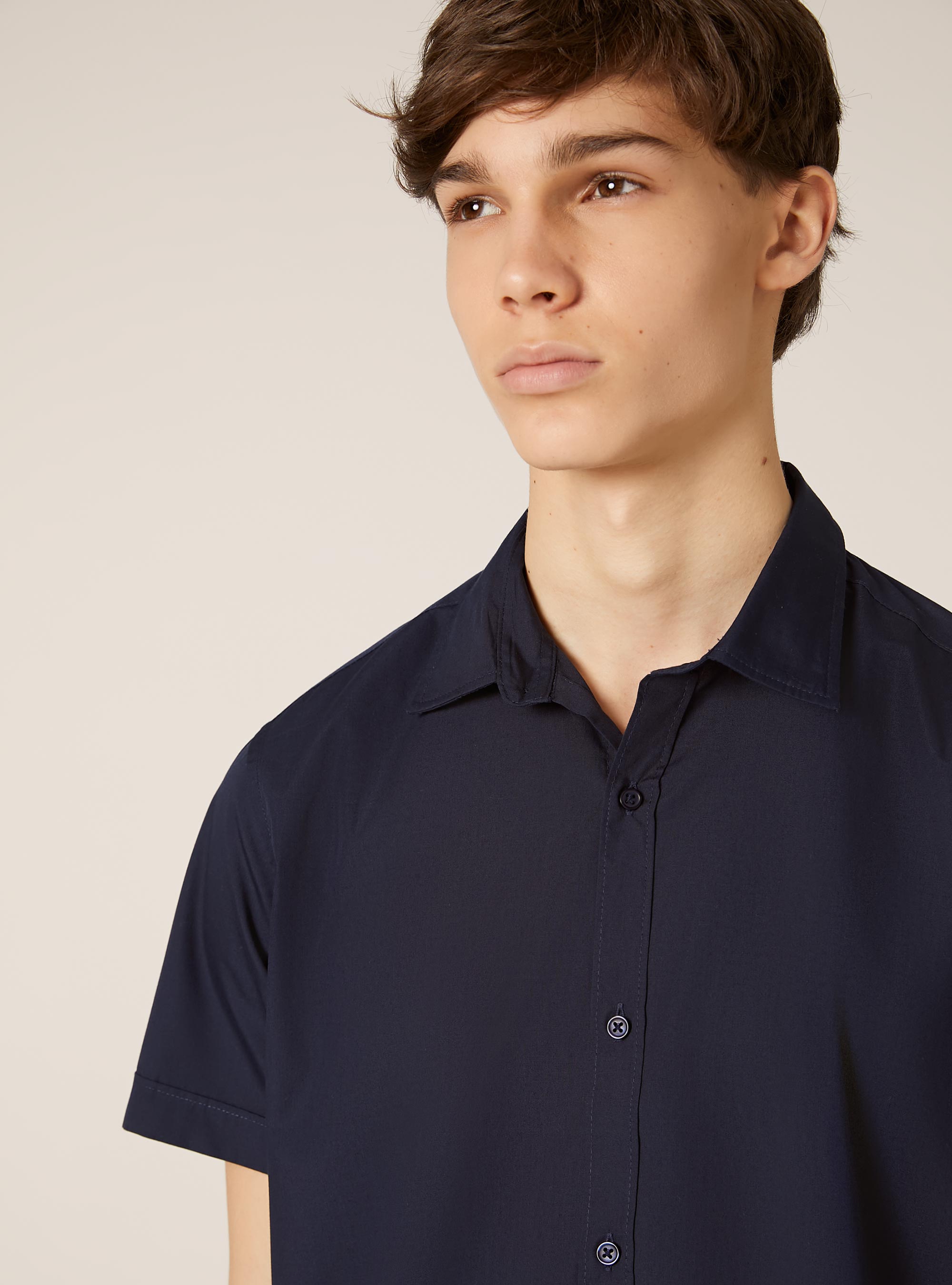 Kurzärmeliges Hemd, BL2 BLUE MEDIUM