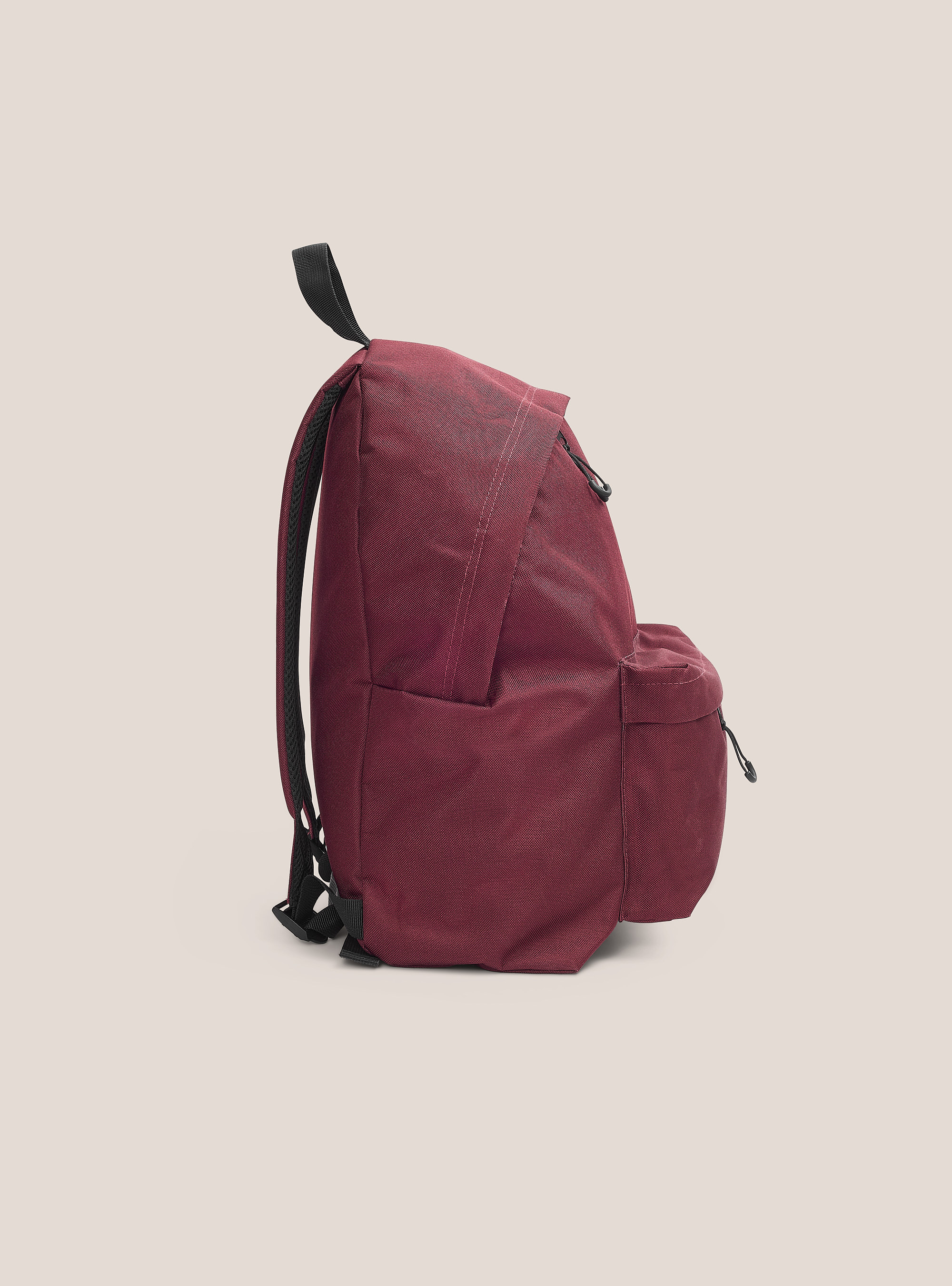 One color basic backpack, C3336 BORDEAUX