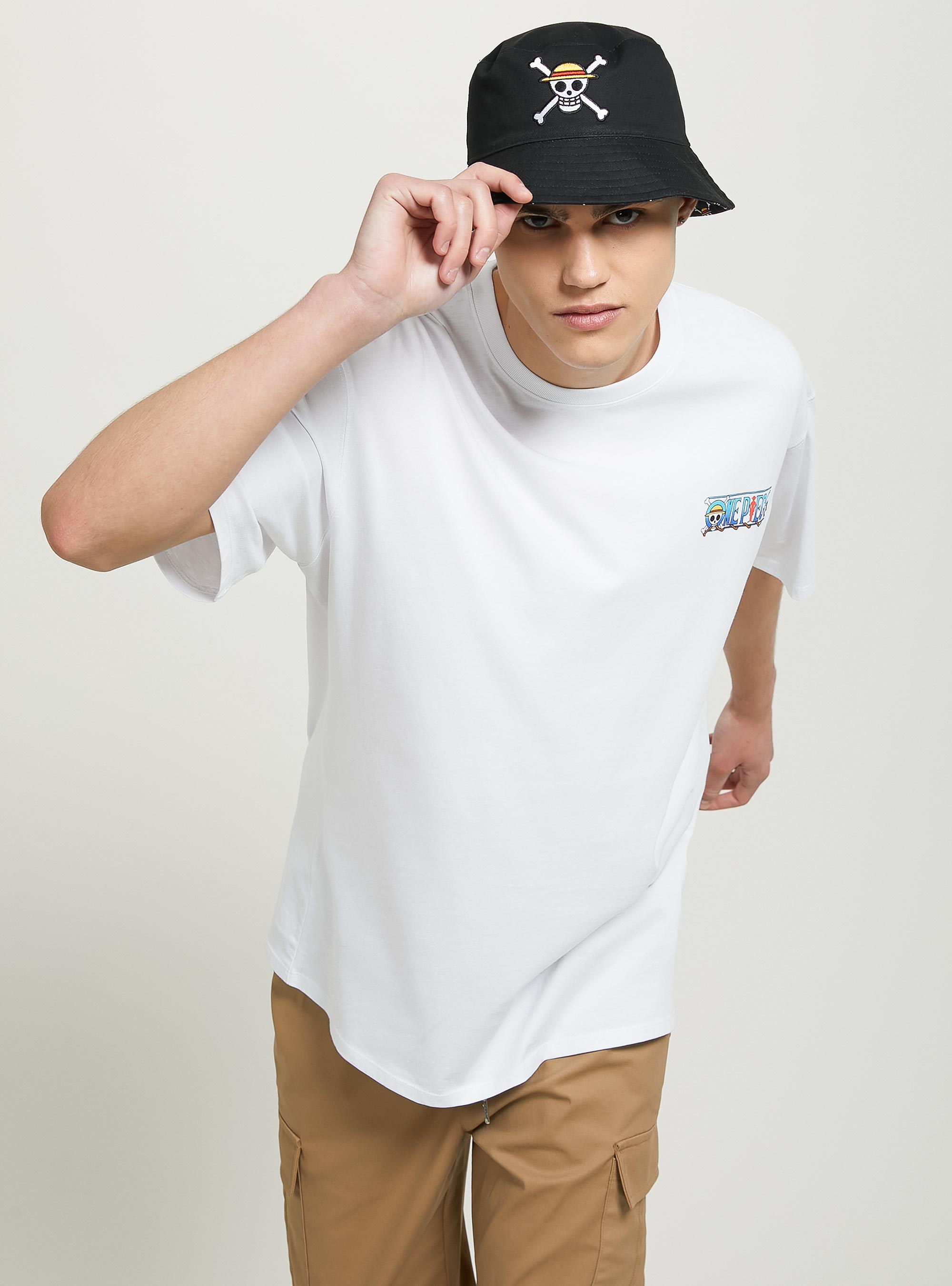 Camiseta One Piece / Alcott, WH3 WHITE