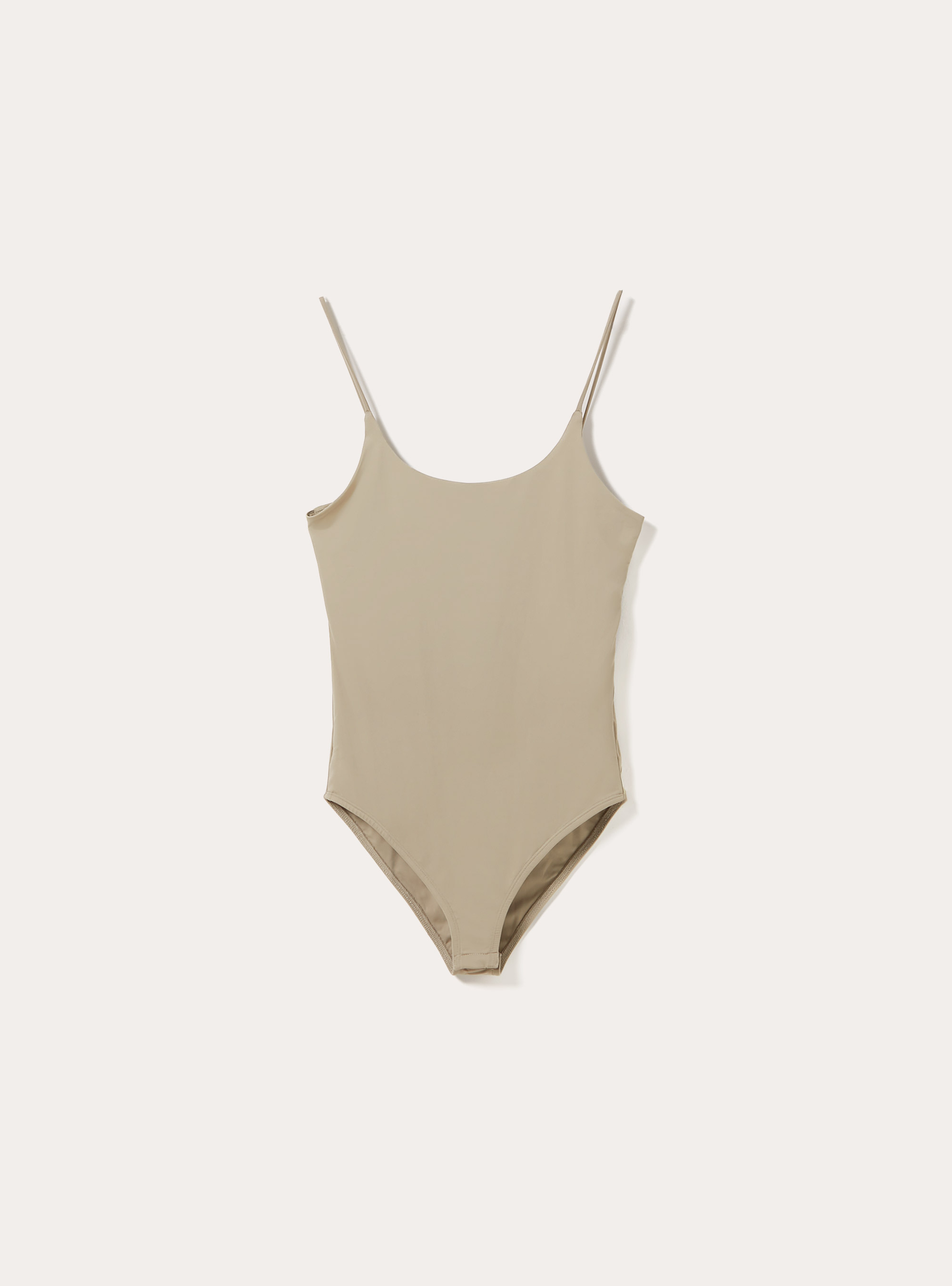 Body de tirantes elástico, BG3 BEIGE LIGHT