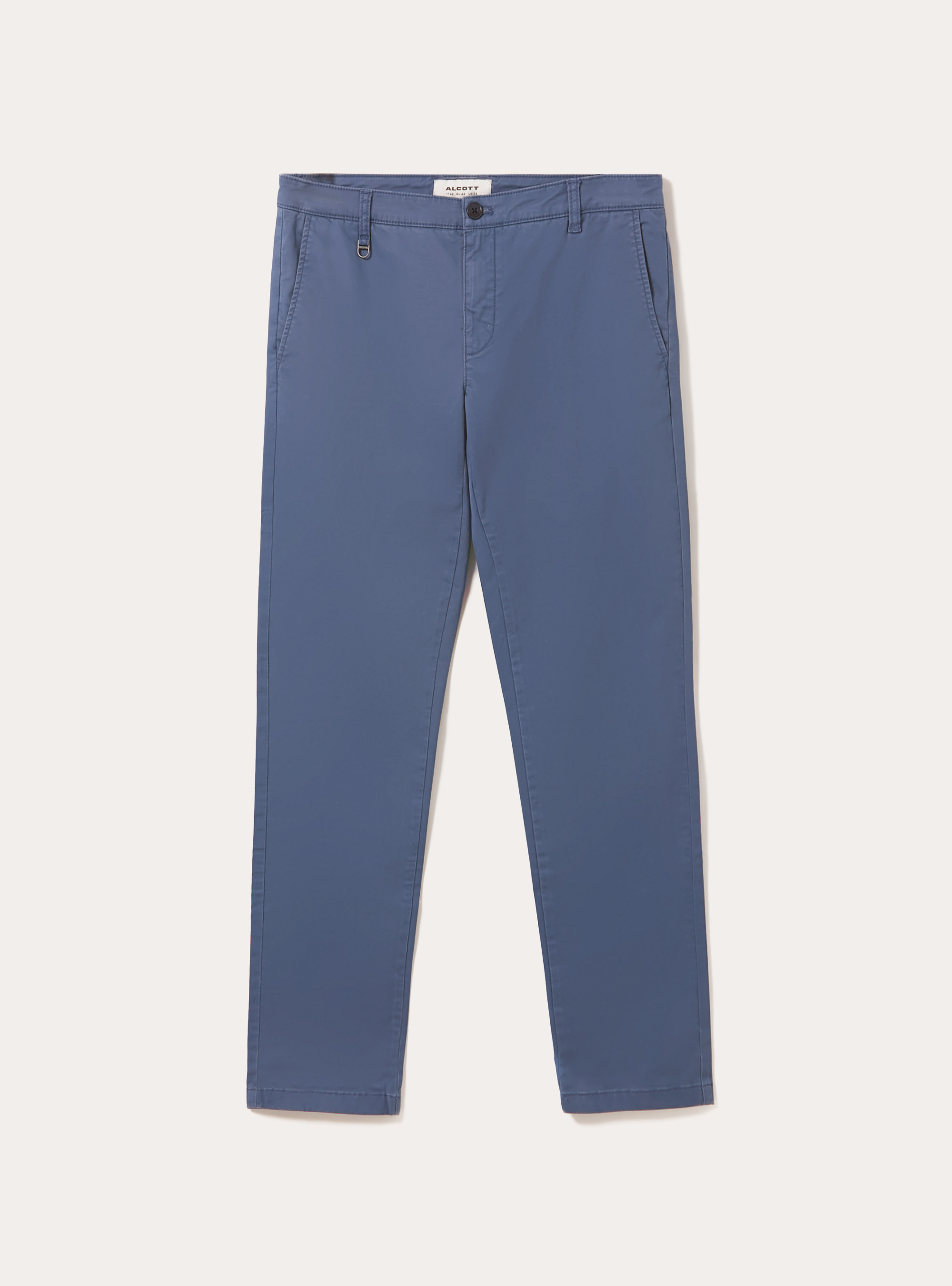 Skinny fit stretch twill chinos, AZ1 AZURE DARK
