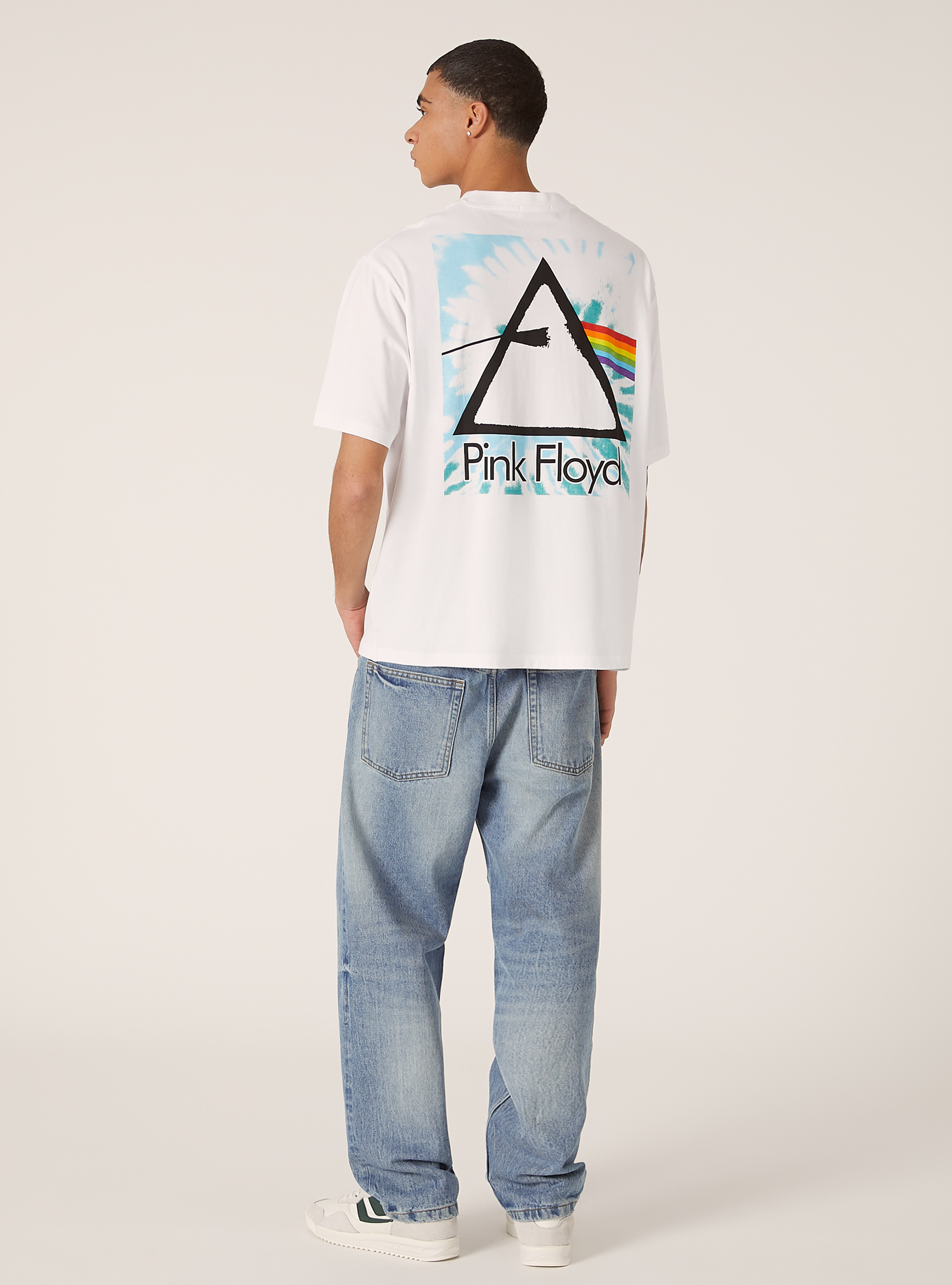 Pink Floyd / Alcott boxy fit T-shirt, WH3 WHITE
