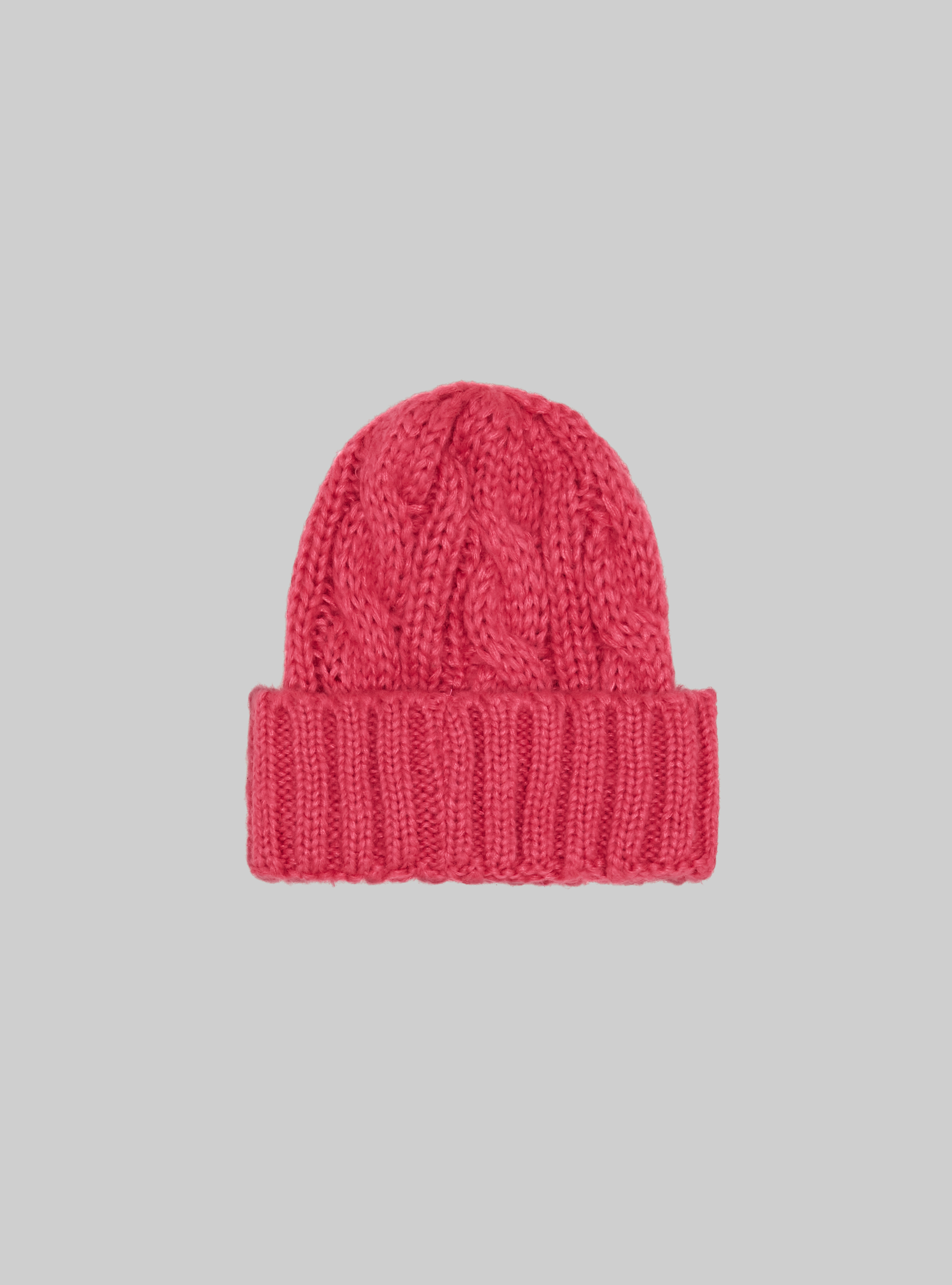 Cappello con trecce e patch, FX2 FUXIA MEDIUM