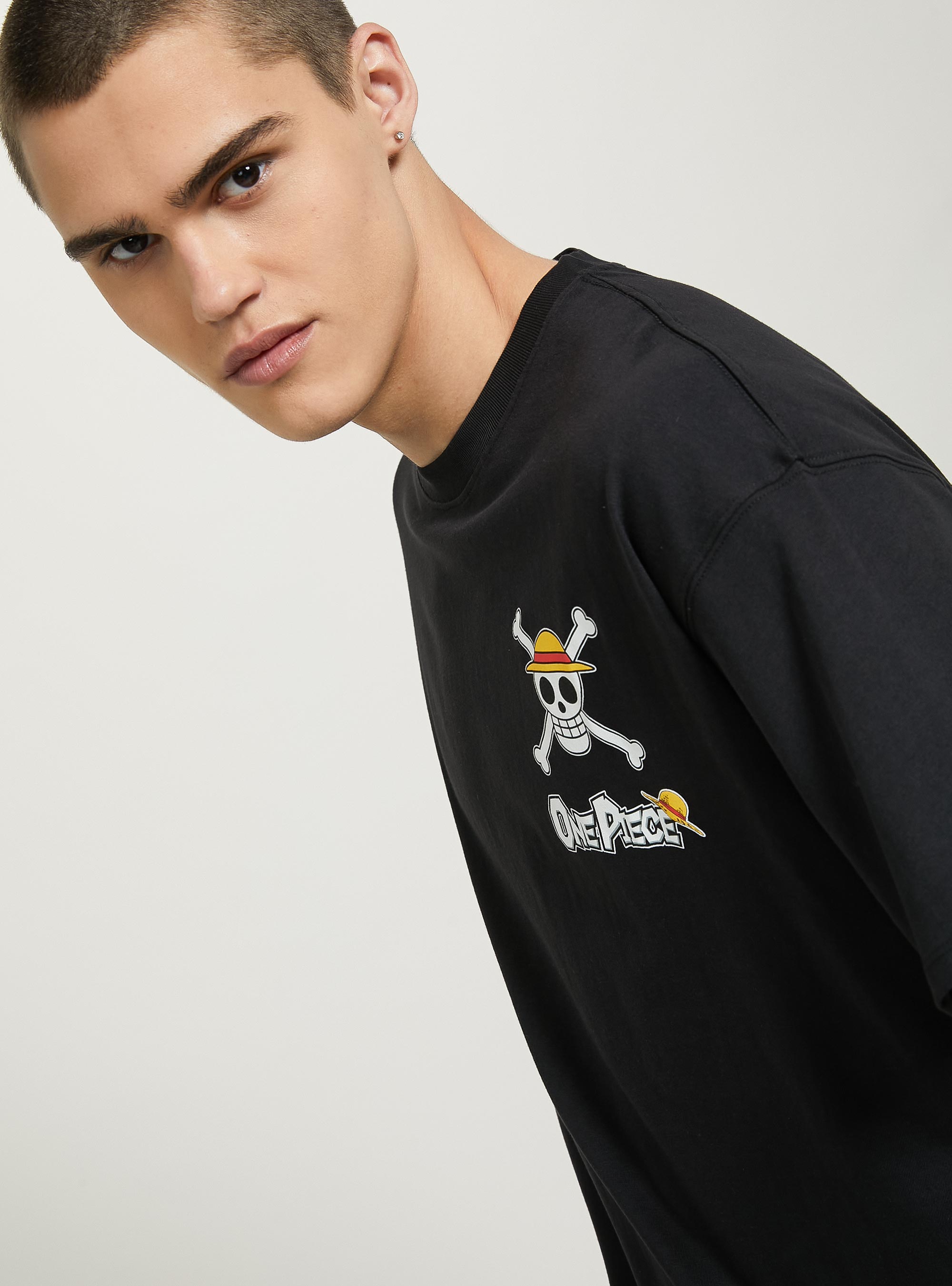 Camiseta One Piece / Alcott, BK1 BLACK