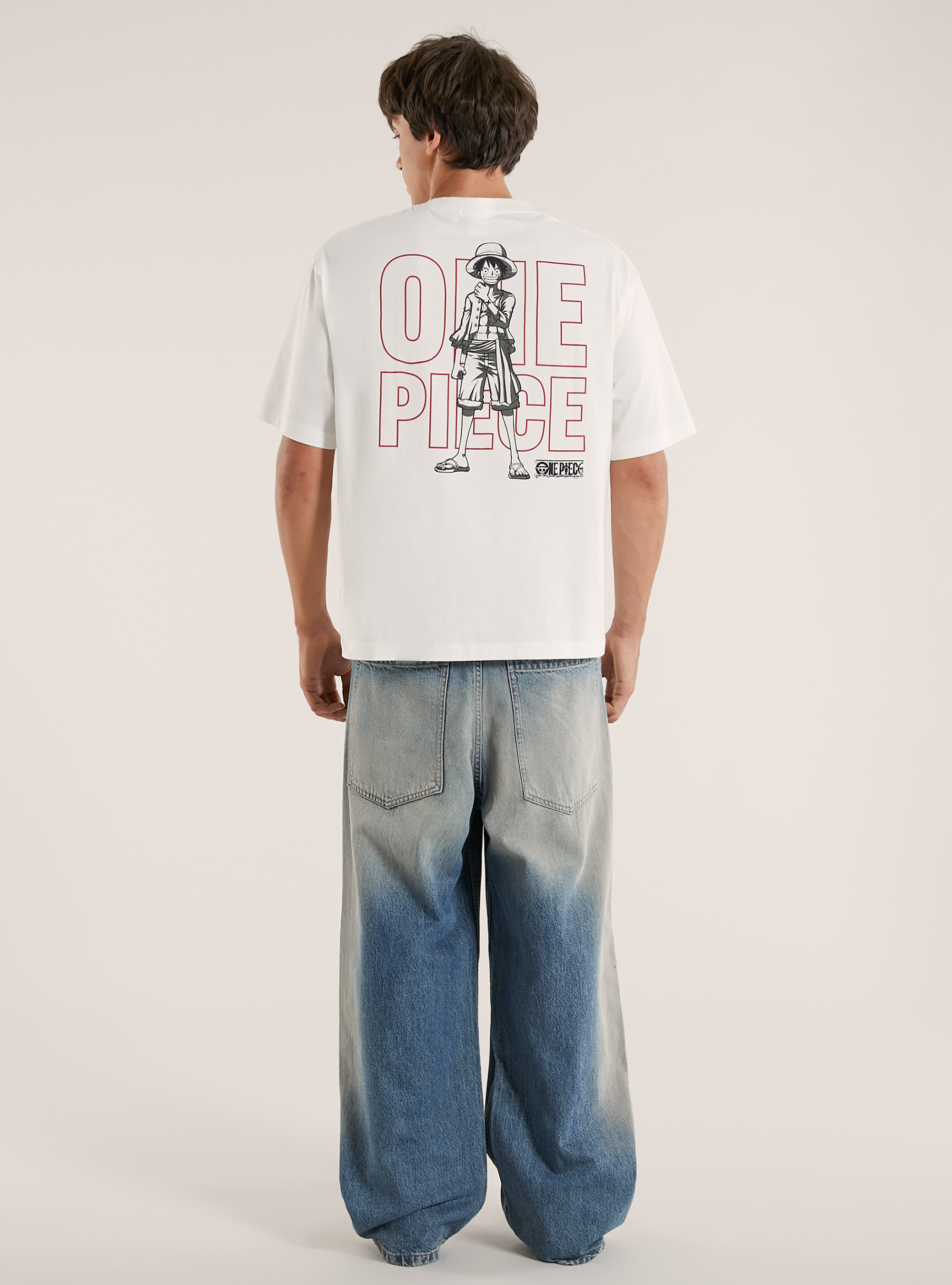 One Piece T-Shirt mit kastigem Schnitt / Alcott, WH2 WHITE