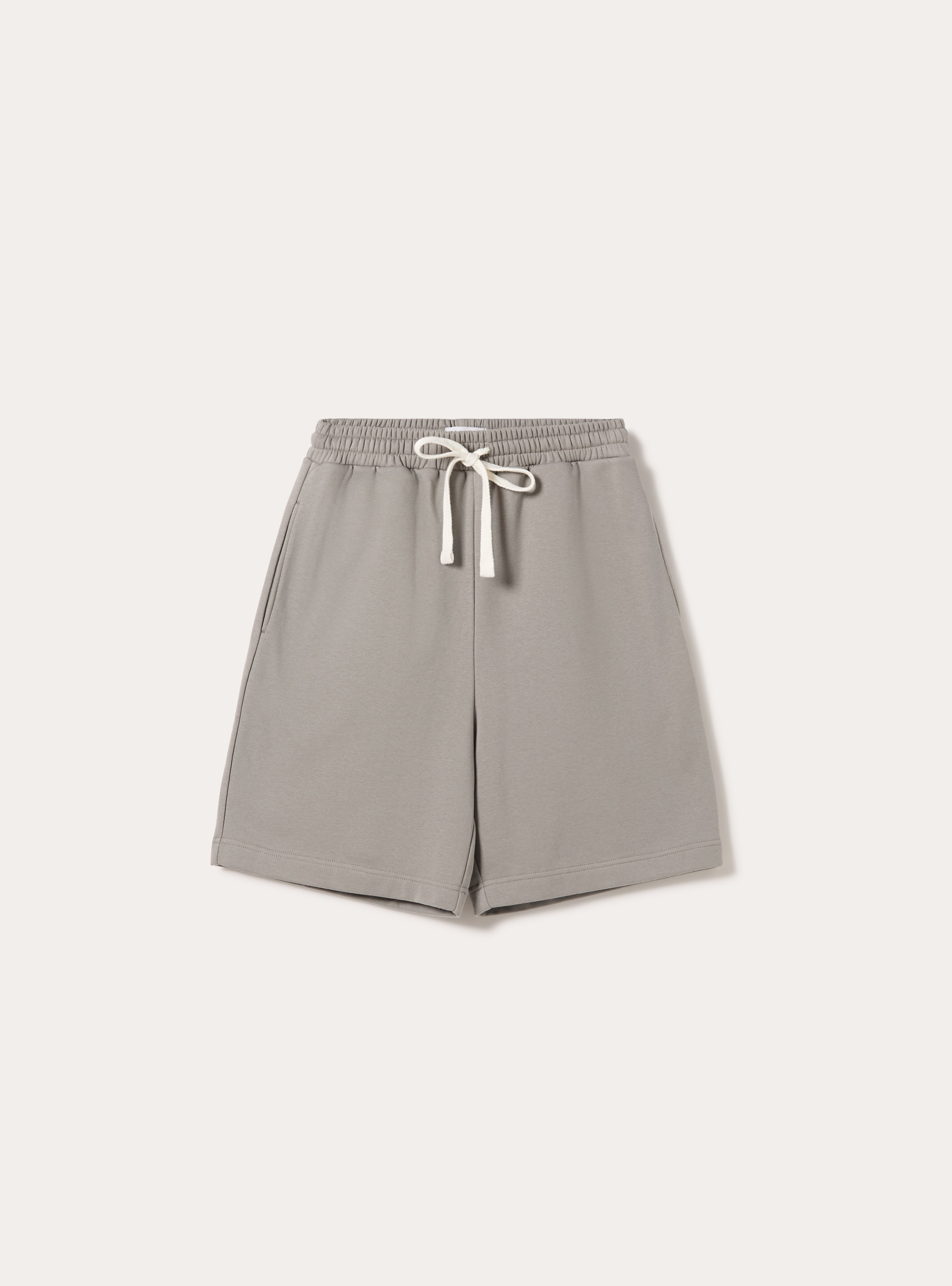 Bermuda  basico in felpa, GY2 GREY MEDIUM