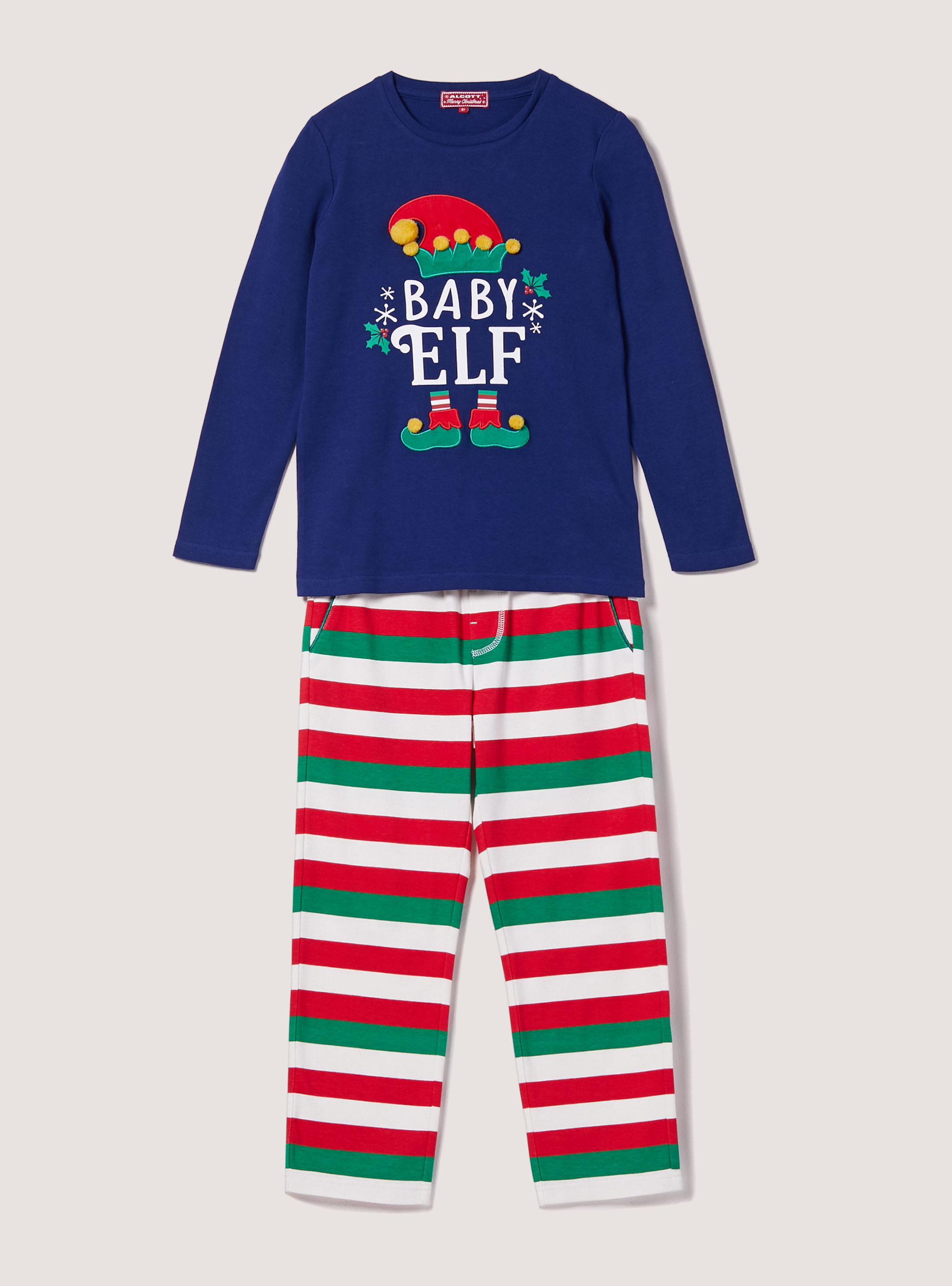 Pigiama Elfo Christmas Family Collection, NA1 NAVY DARK