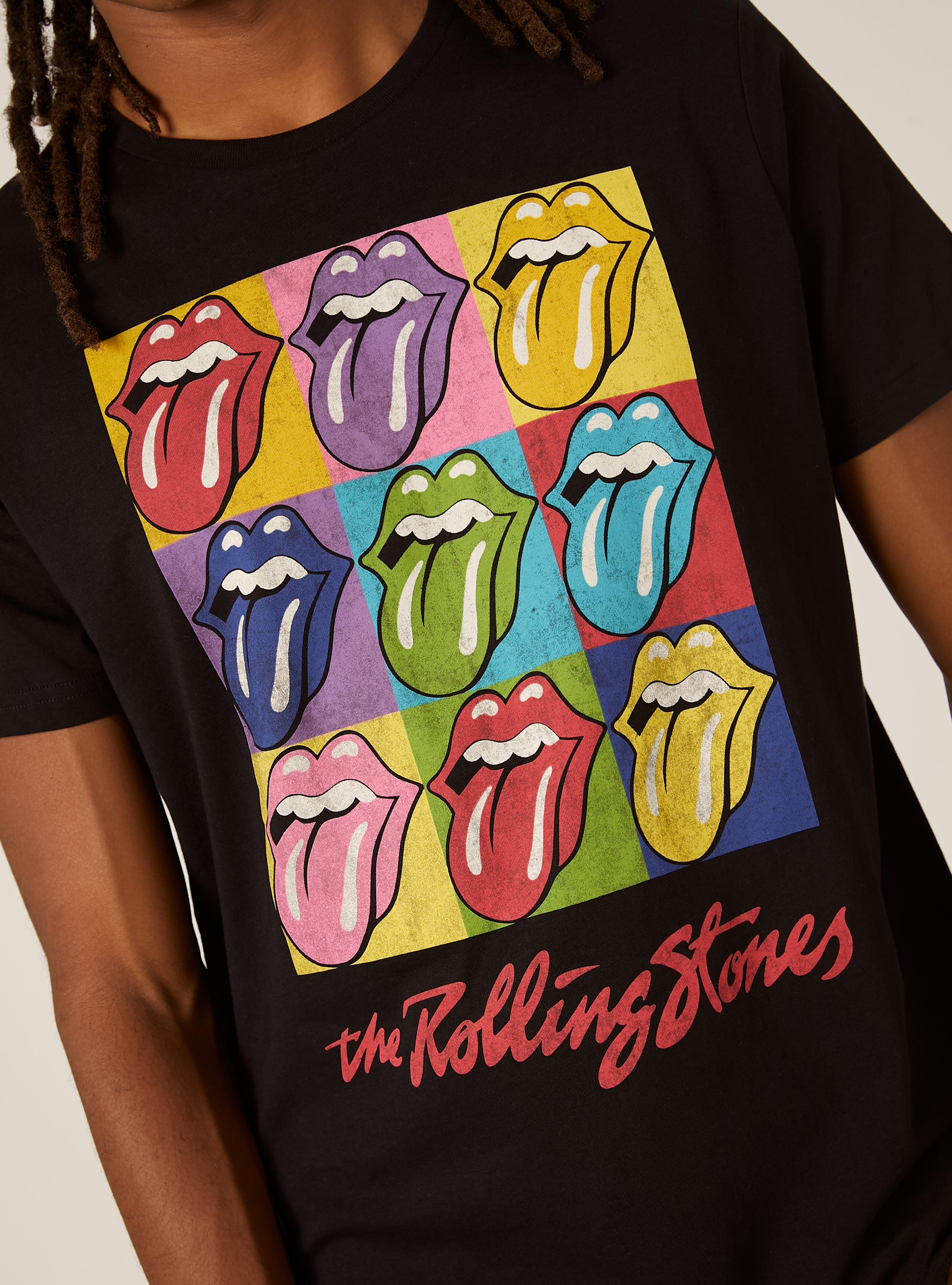 Camiseta The Rolling Stones / Alcott, BK1 BLACK