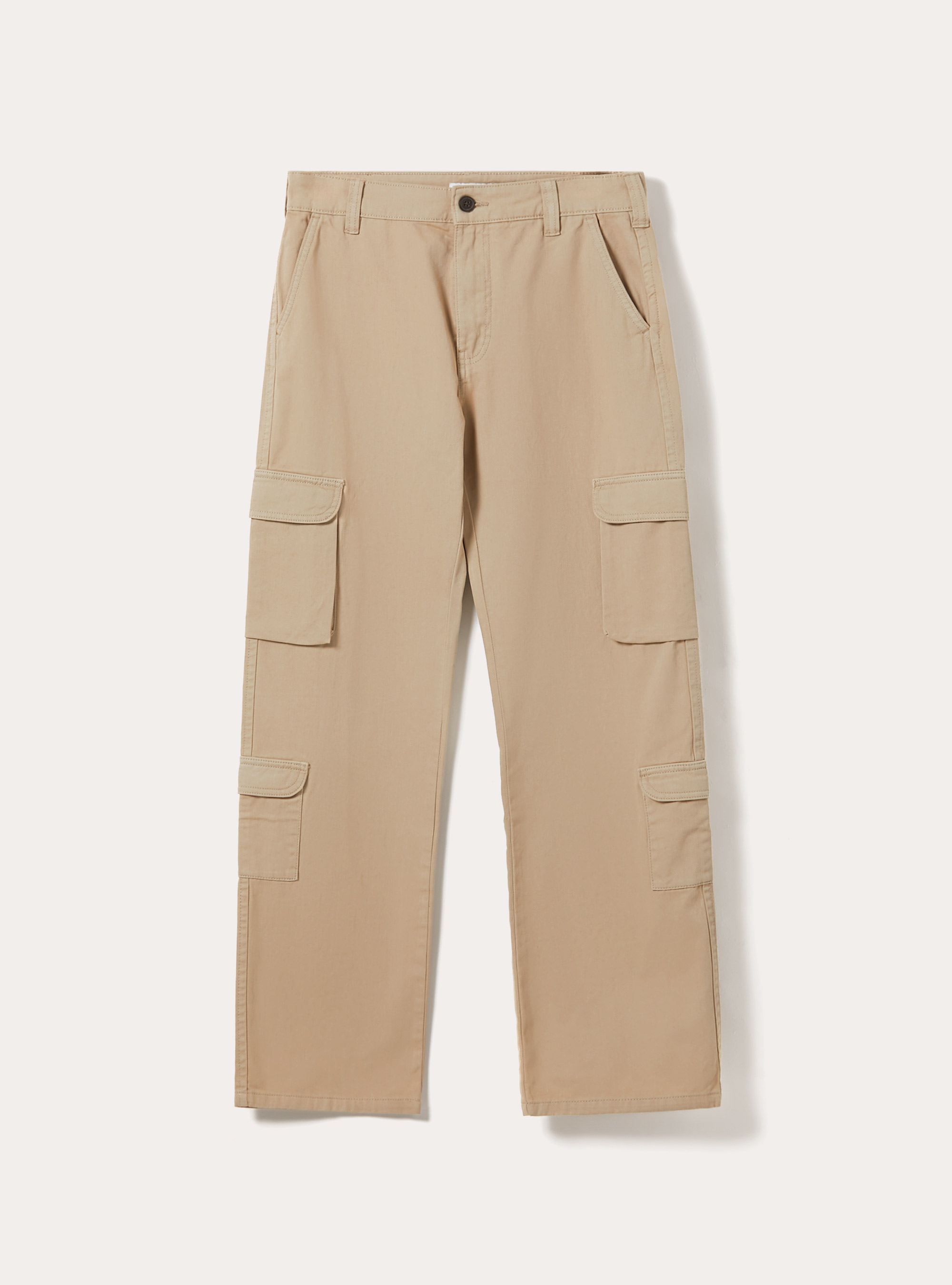 Twill cargo trousers, BG2 BEIGE MEDIUM