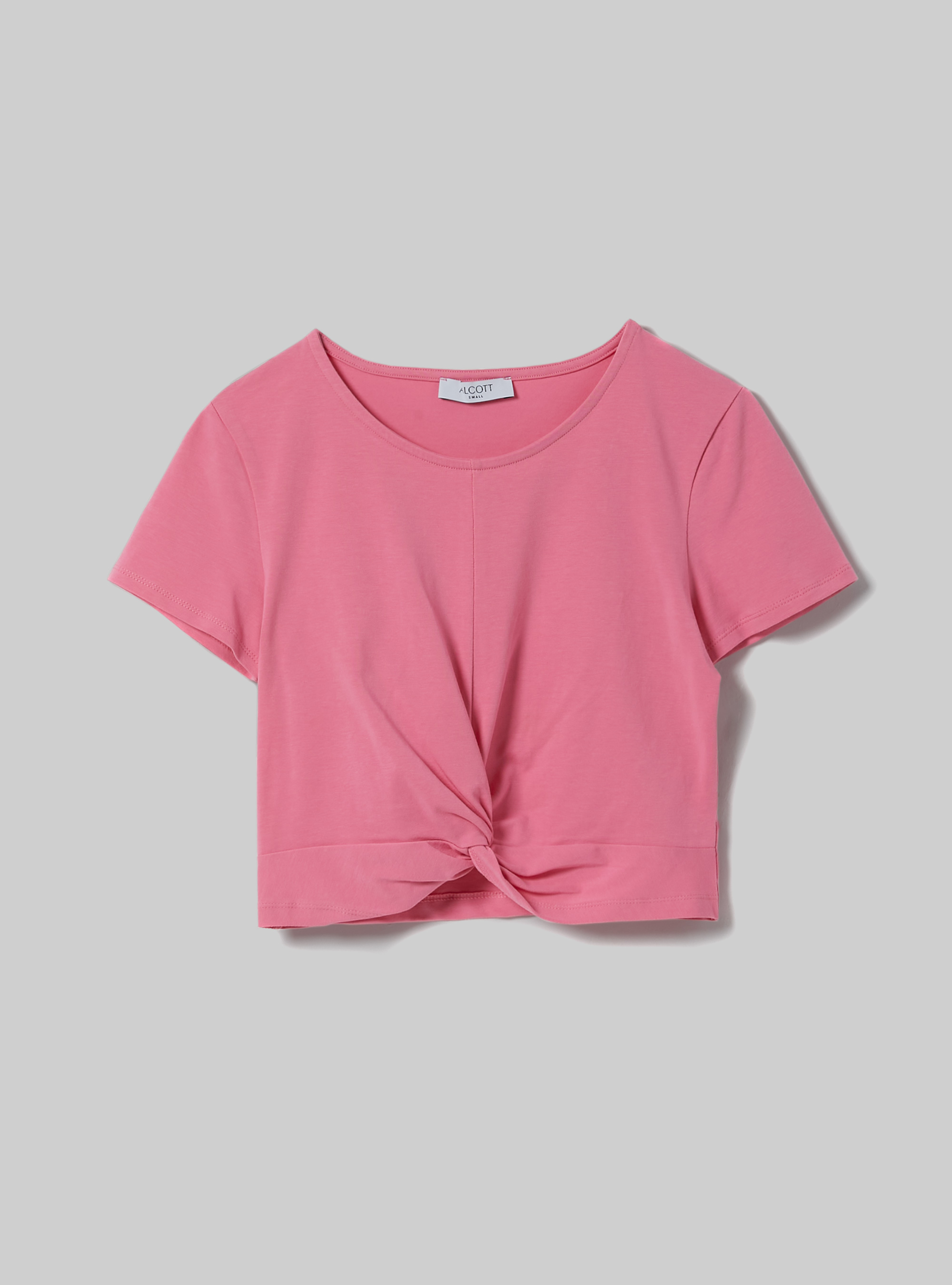 tシャツ Knot Crop T レディース Knot crop T-shirt - Teen | MANGO Jordan