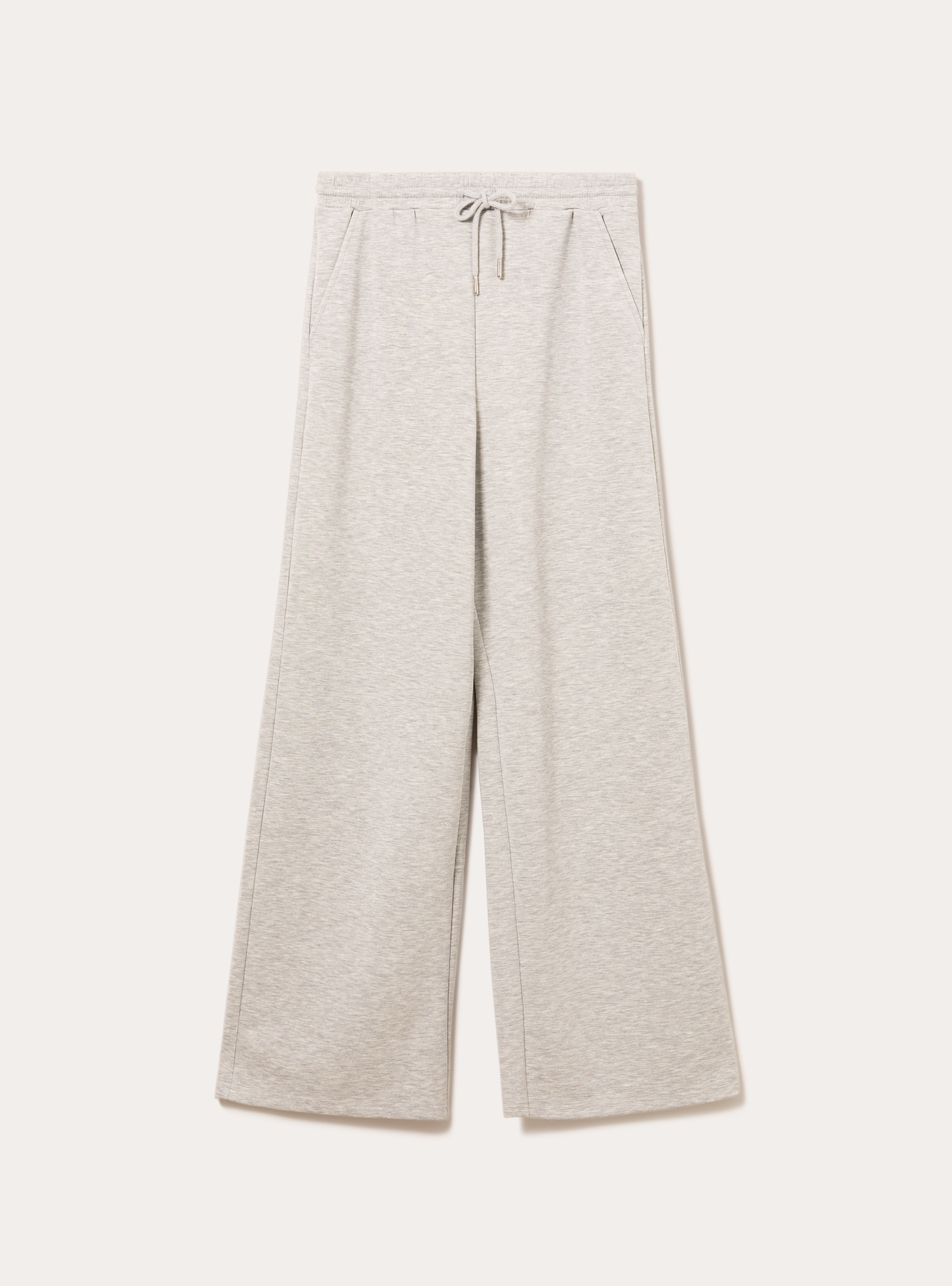 Soft touch wide leg joggers, MGY3 GREY MEL LIGHT