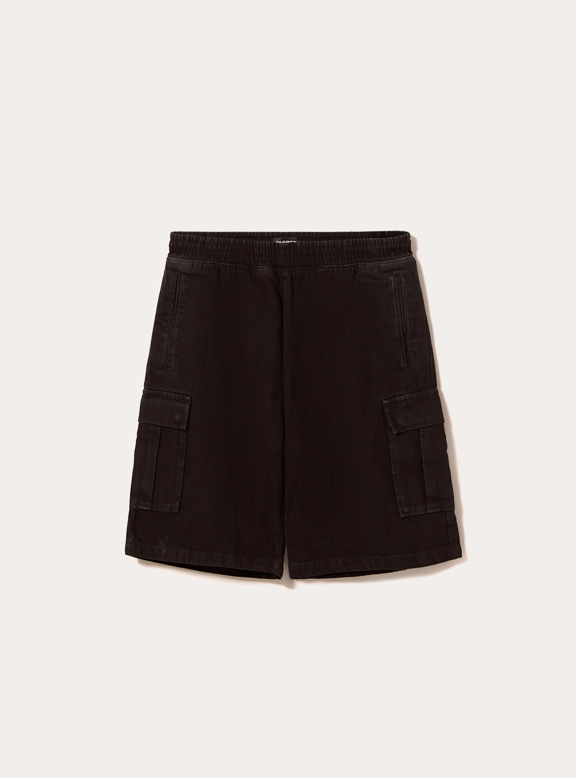 Cargo-Bermudashorts aus Twill, BK1 BLACK