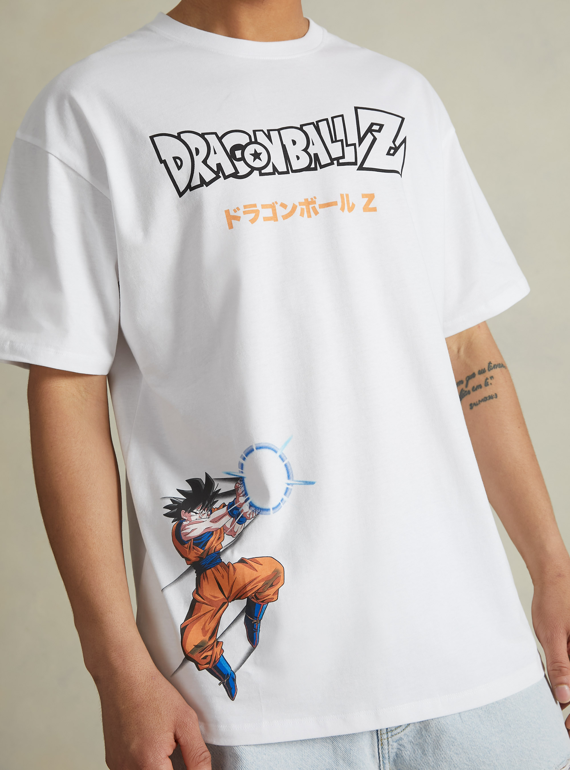 Dragon Ball T-shirt / Alcott, WH3 WHITE