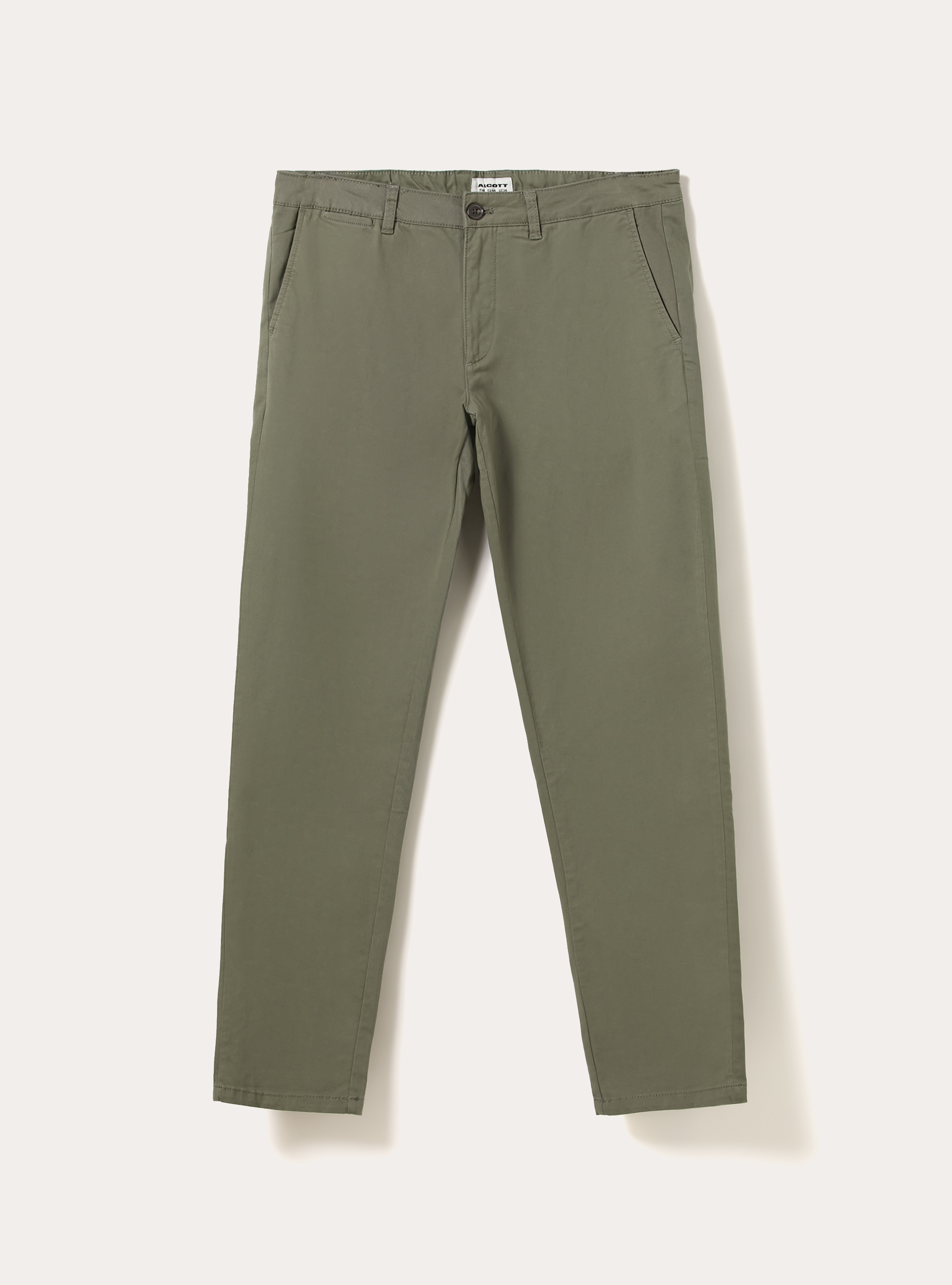 Skinny fit stretch twill chinos, KY2 KAKY MEDIUM